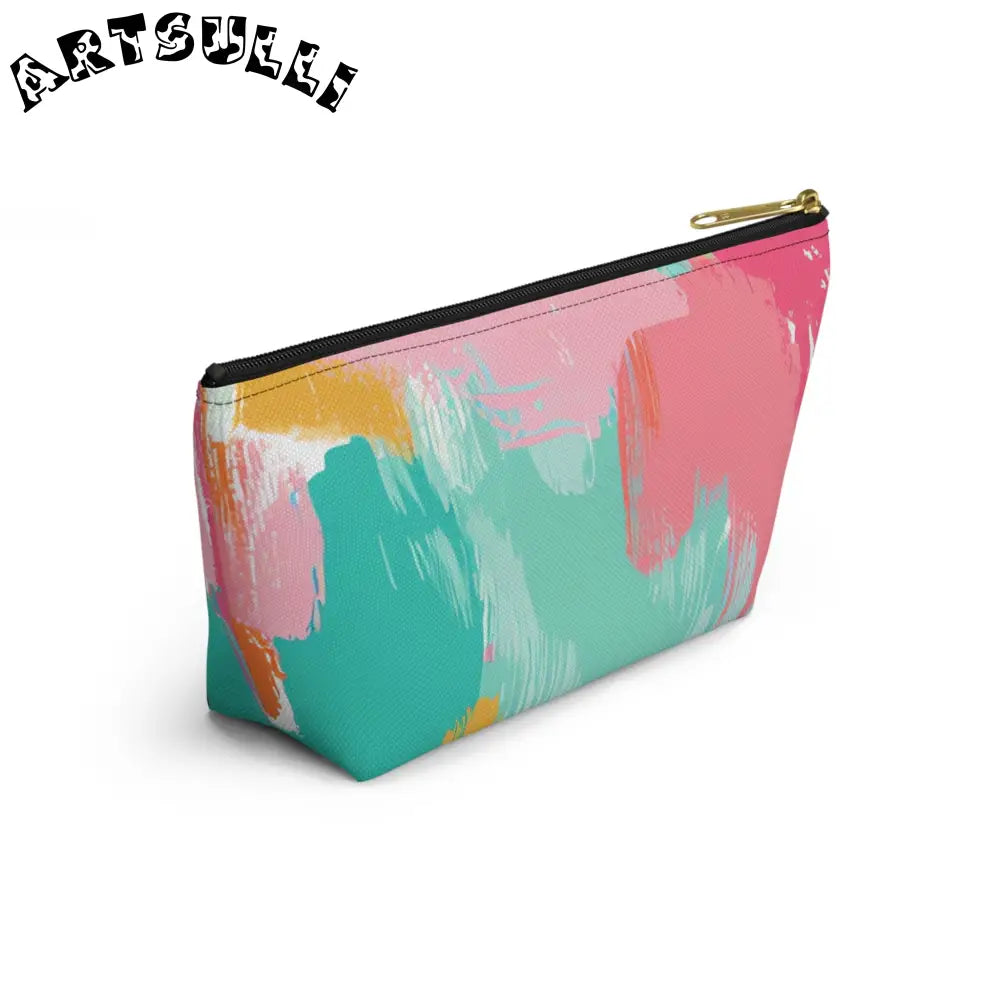 JAKKOUTTHEBXX Preppy Pixel Bloom Accessory Pouch w T-bottom