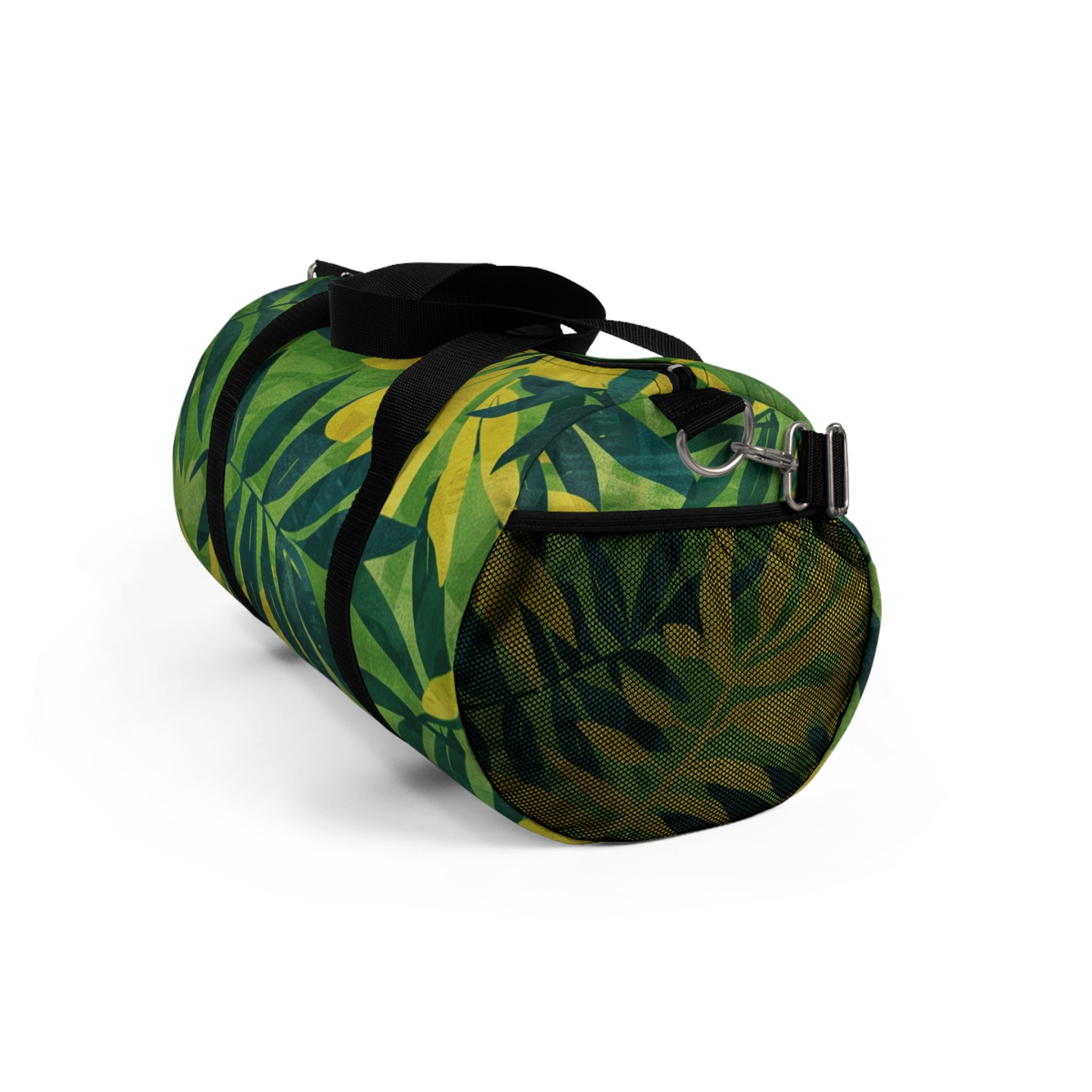 Green Leaf x Yellow Leaf x Tropical x Jungle Duffel Bag, Artsulli - Art is Long, Life is Short, Bags, , , , , , , 