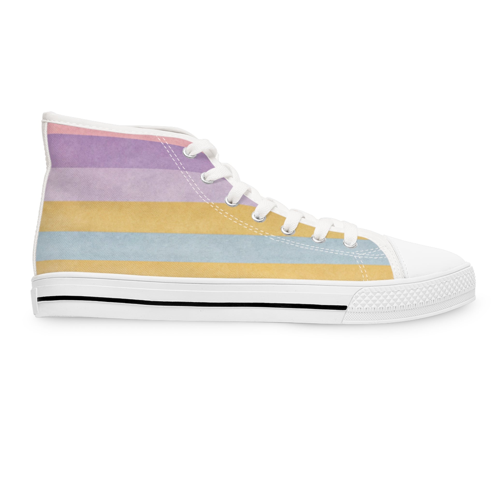 Copy of Copy of Women's High Top Sneakers, Artsulli - Art is Long, Life is Short, Shoes, , , , , , , 