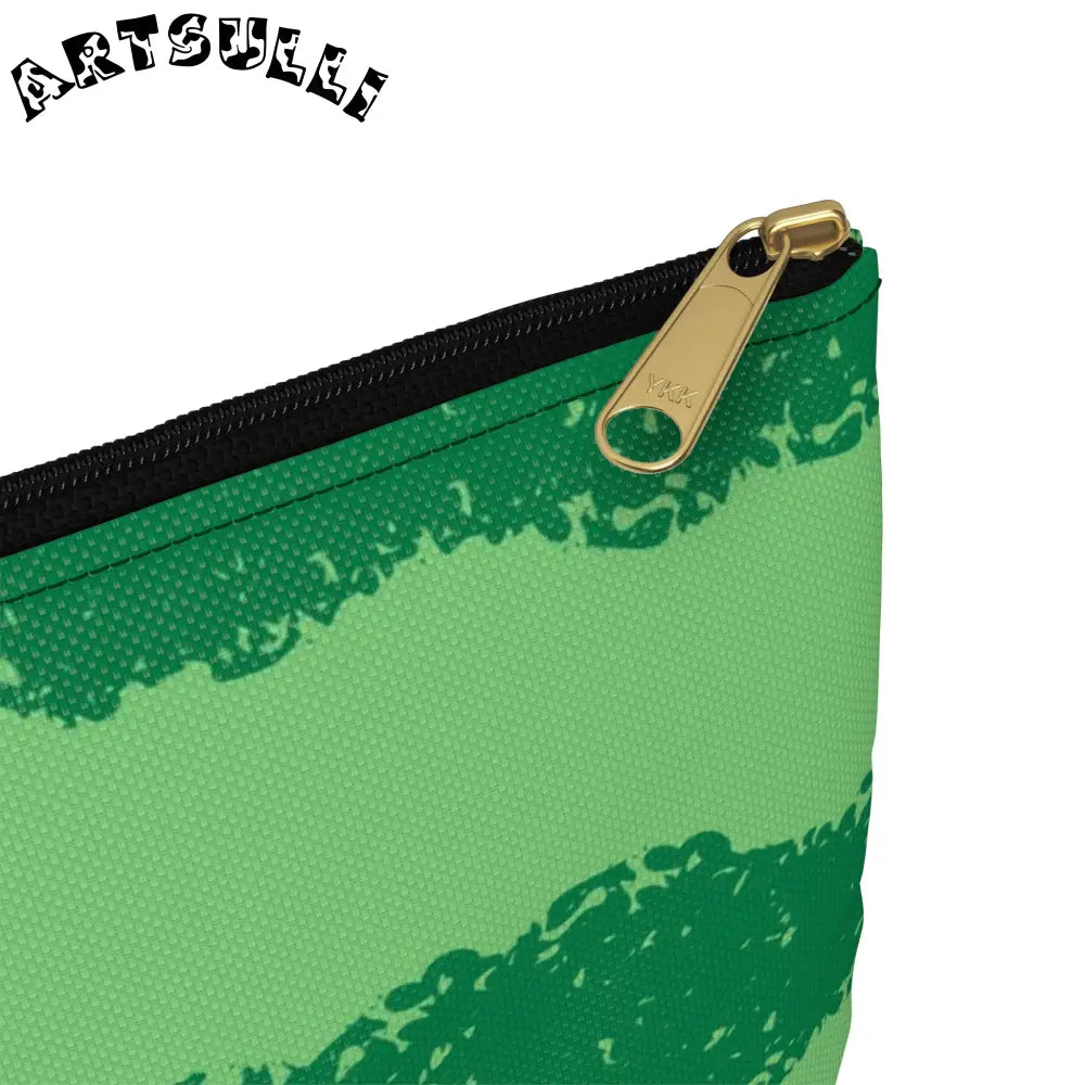 JAKKOUTTHEBXX Watermelon Green Accessory Pouch JAKKOUTTHEBXX