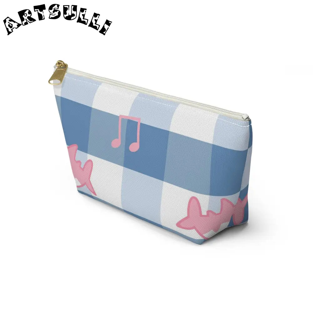 JAKKOUTTHEBXX Checkered Shark Music Notes Bag Artistic Works 2025