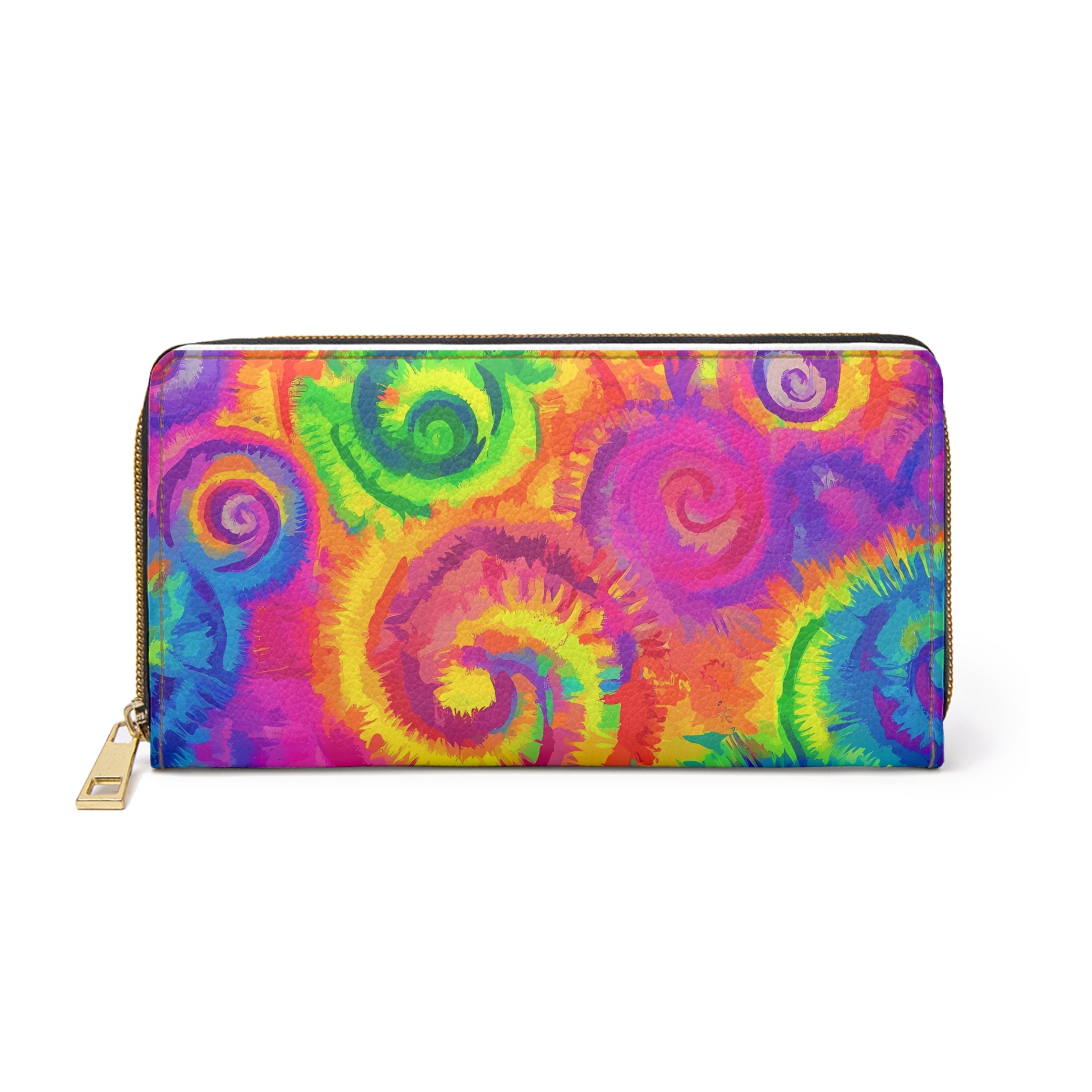 Arcane Tie Dye Zipper Wallet, Artsulli - Art is Long, Life is Short, Accessories, Size, One size, Color, White, , , 23753812221080