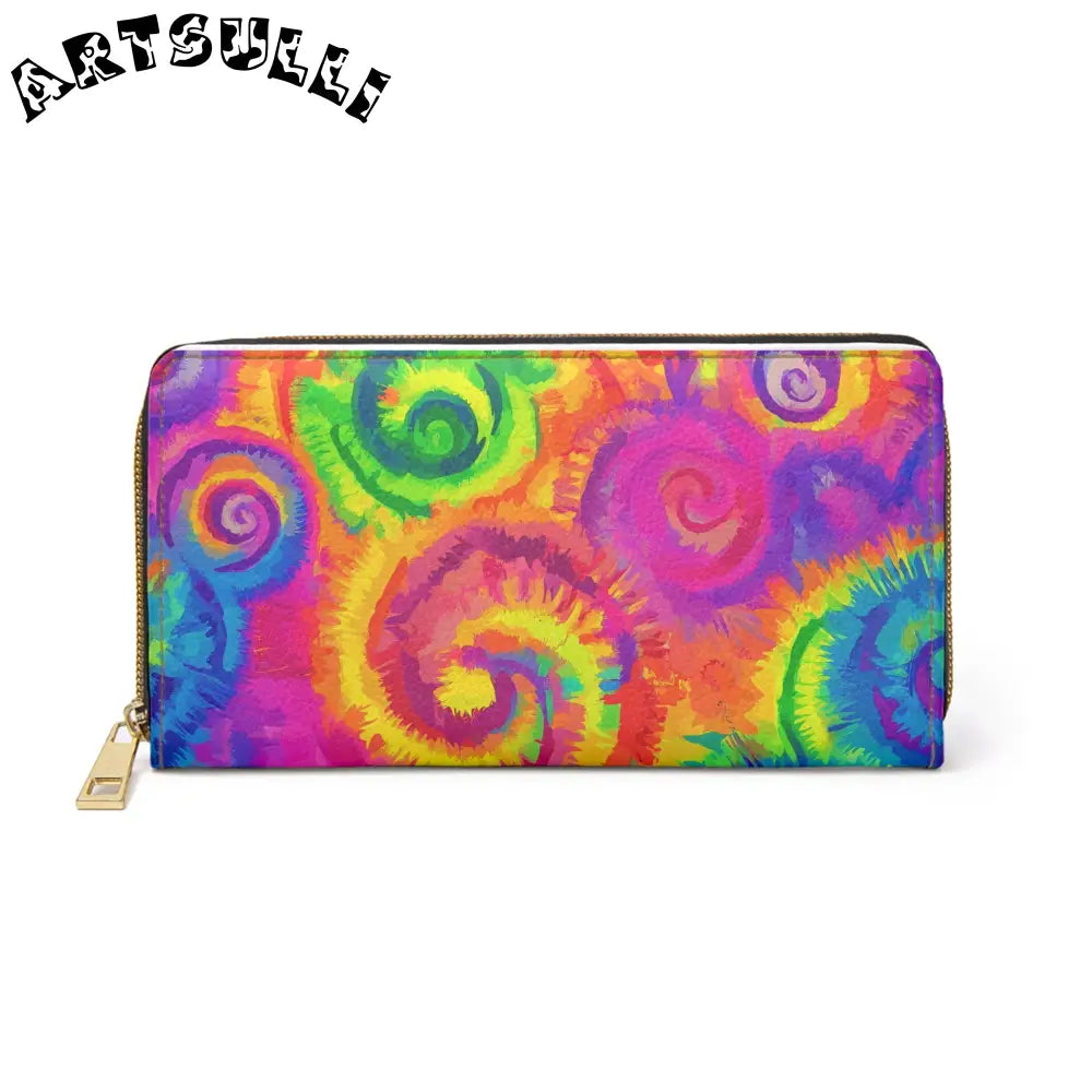 JAKKOUTTHEBXX Arcane Tie Dye Zipper Wallet JAKKOUTTHEBXX Artsulli