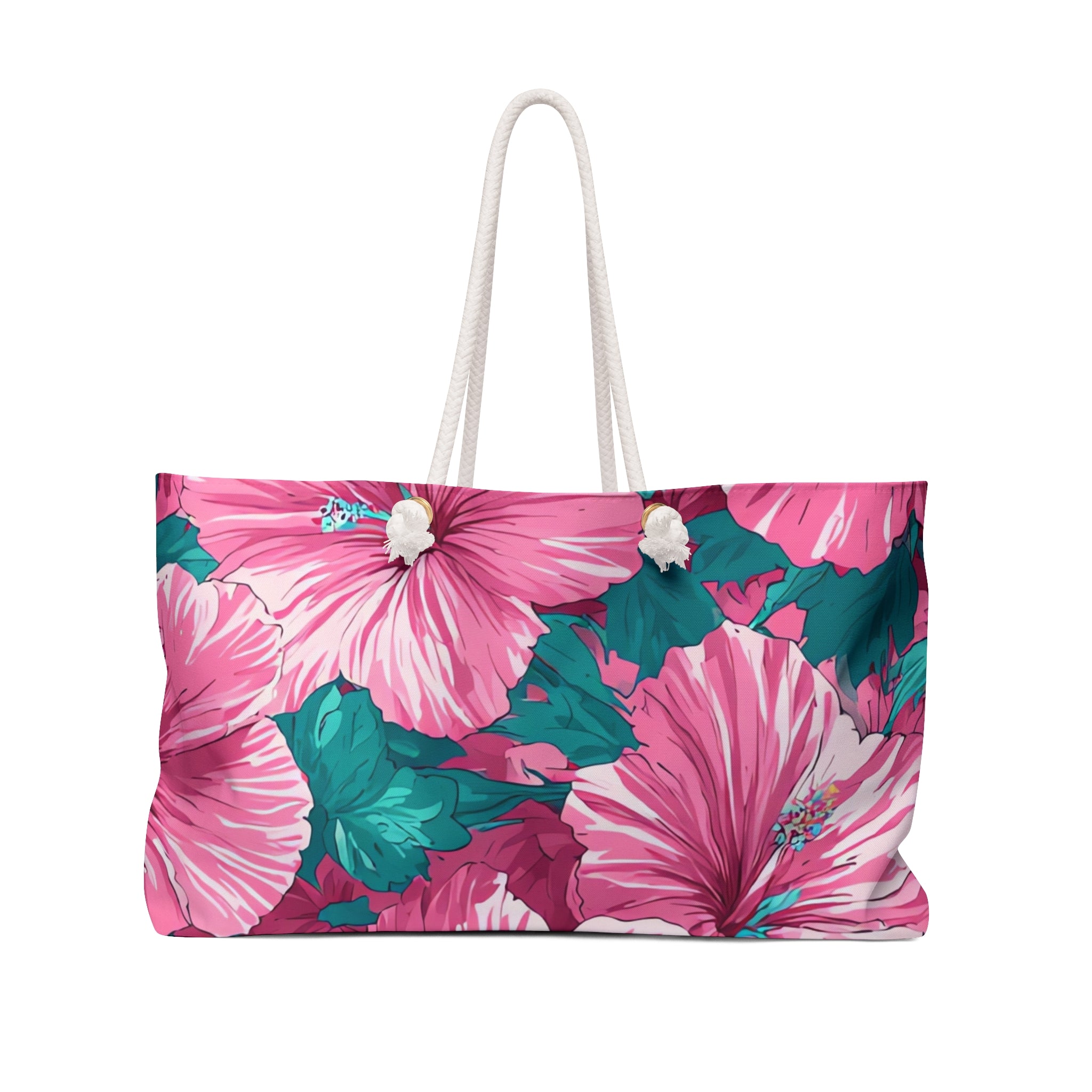 Flowerpunk Aloha Weekender Bag, Artsulli - Art is Long, Life is Short, Bags, Size, 24" × 13", , , , , 24026097309806904754