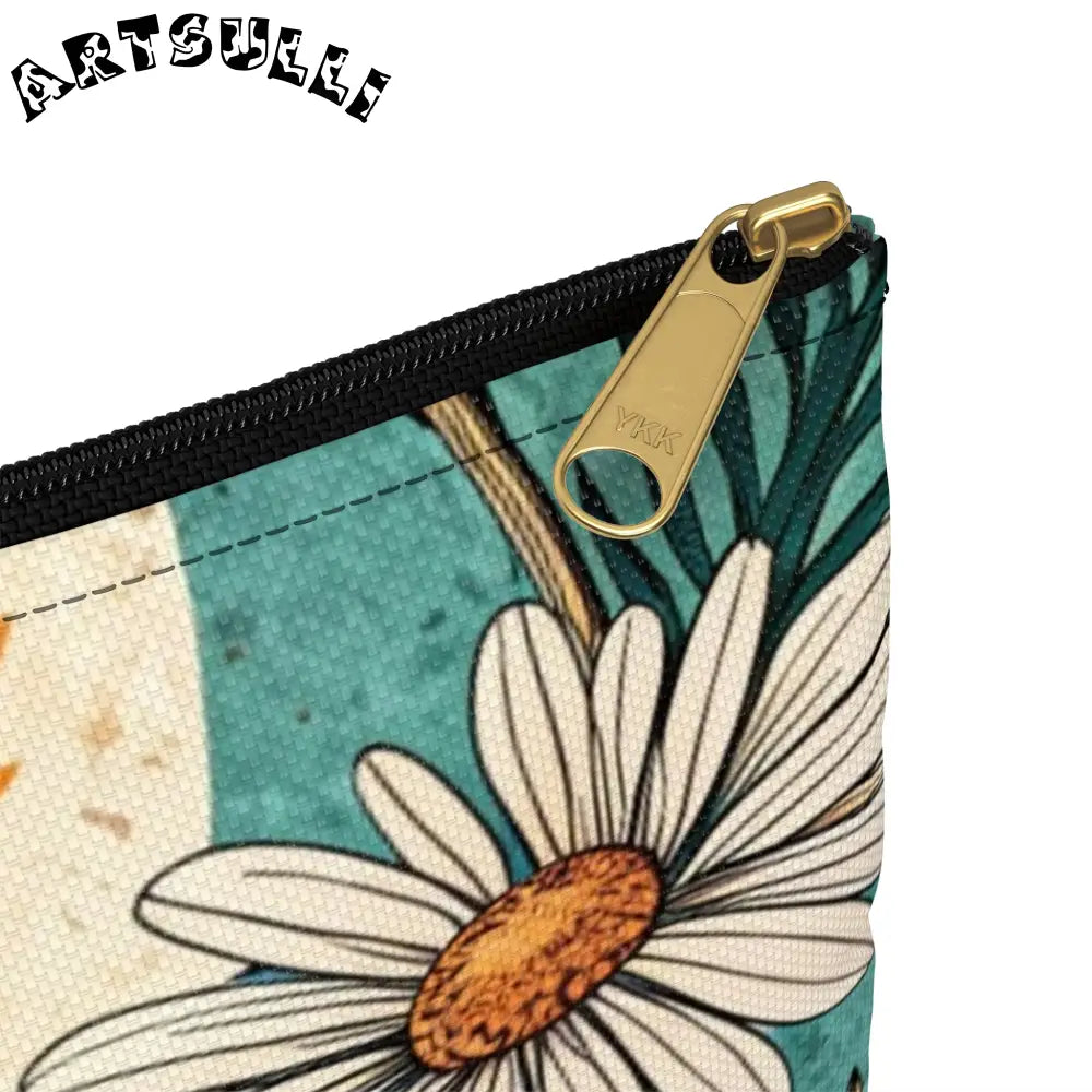 JAKKOUTTHEBXX Retro Daisy Dream Accessory Pouch JAKKOUTTHEBXX