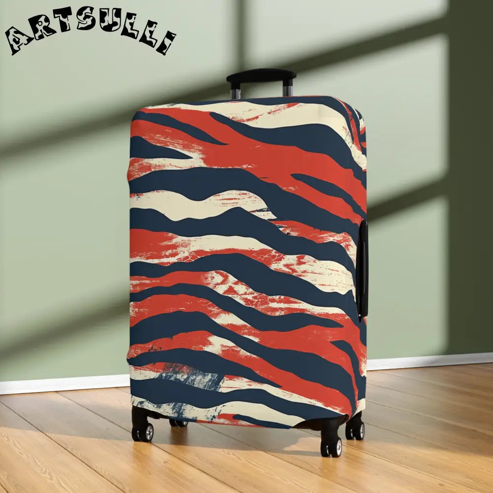 JAKKOUTTHEBXX Capricious Tiger Wave Luggage Cover JAKKOUTTHEBXX