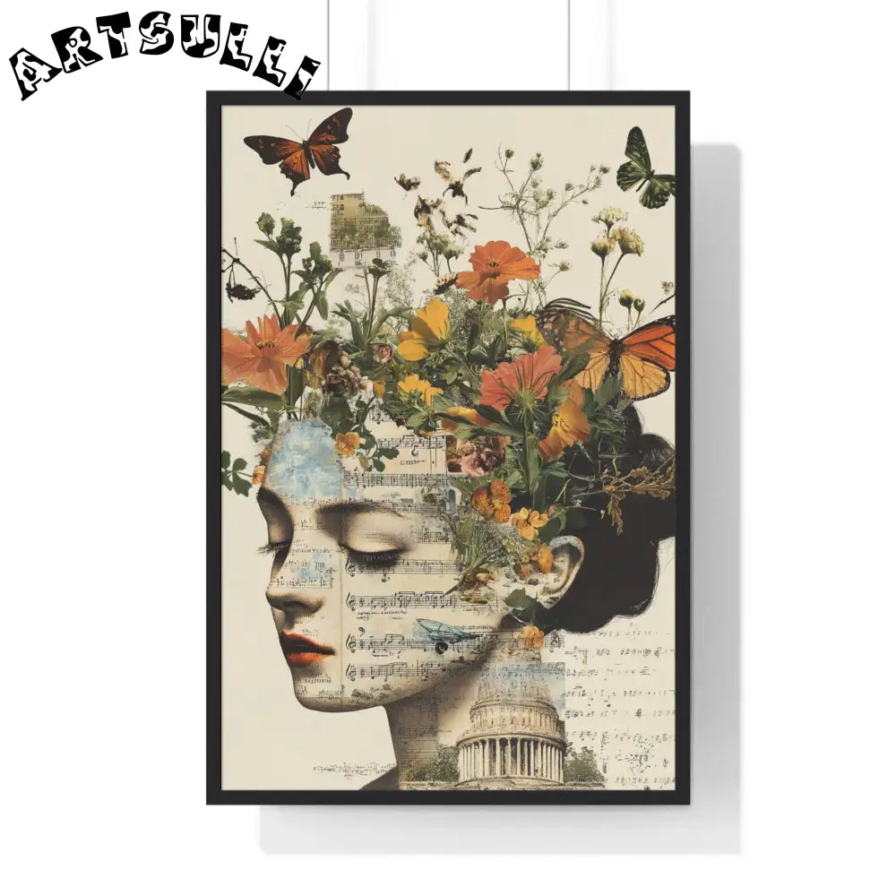 JAKKOUTTHEBXX Ethereal Muse Framed Art Printed Poster 2025