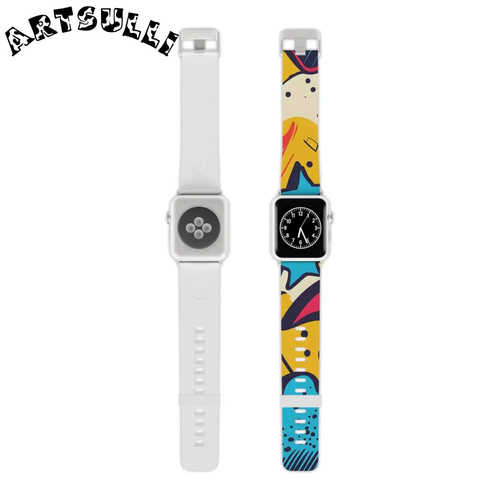 JAKKOUTTHEBXX Comic x Pop Art Watch Band for Apple Watch