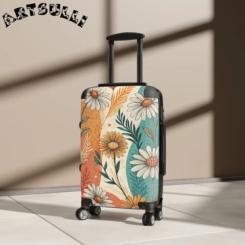 JAKKOUTTHEBXX Retro Daisy Dream Suitcase JAKKOUTTHEBXX Artsulli