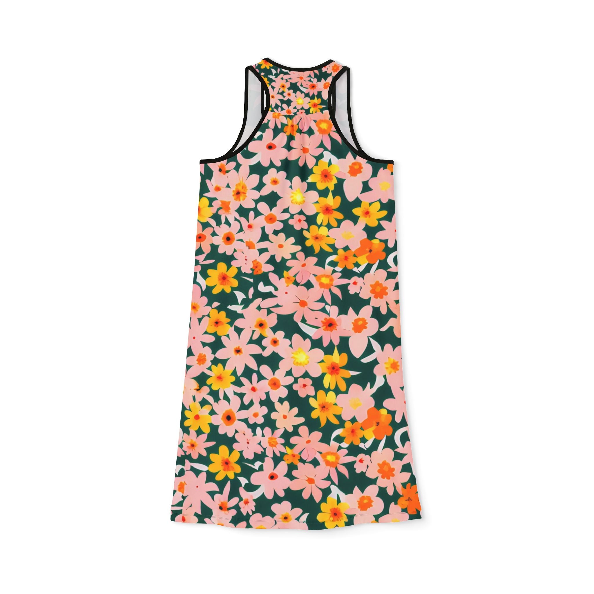 Women's Racerback Dress (AOP), Artsulli - Art is Long, Life is Short, Tank Top, , , , , , , 