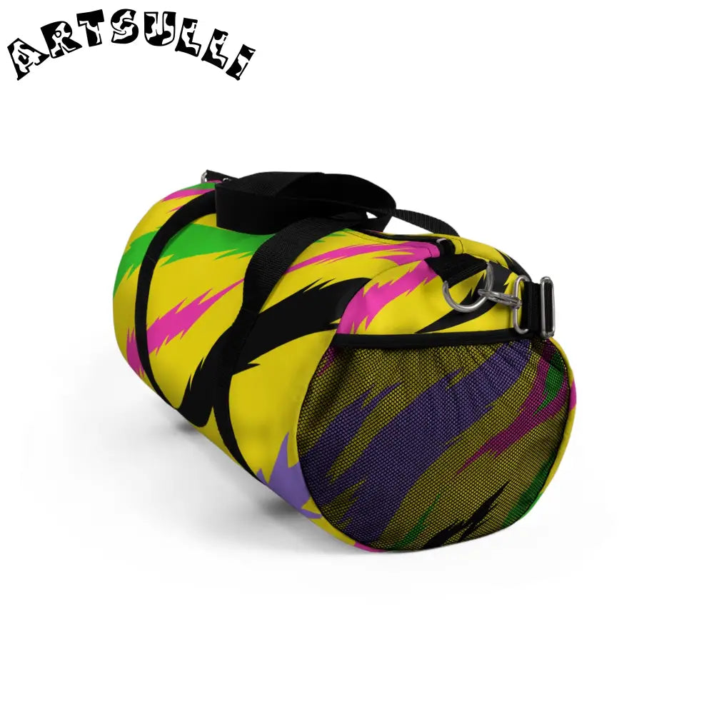 JAKKOUTTHEBXX Electric Tiger Fur Duffel Bag 2025