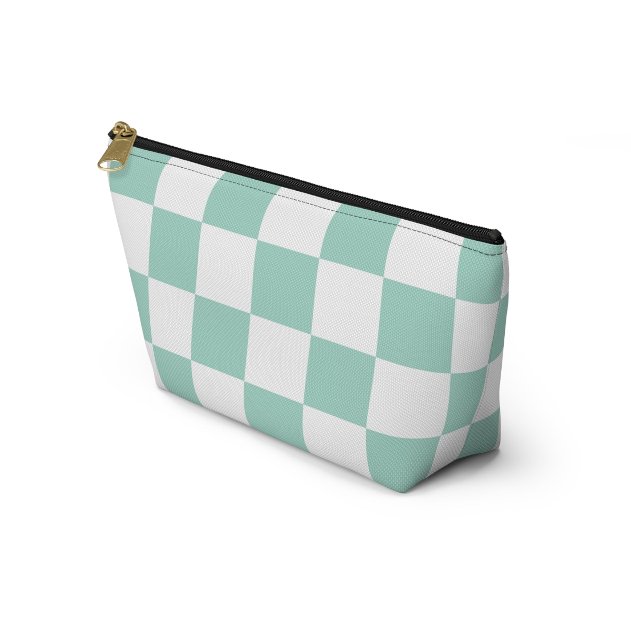 Chessboard Accessory Pouch w T-bottom, Artsulli - Art is Long, Life is Short, Bags, , , , , , , 
