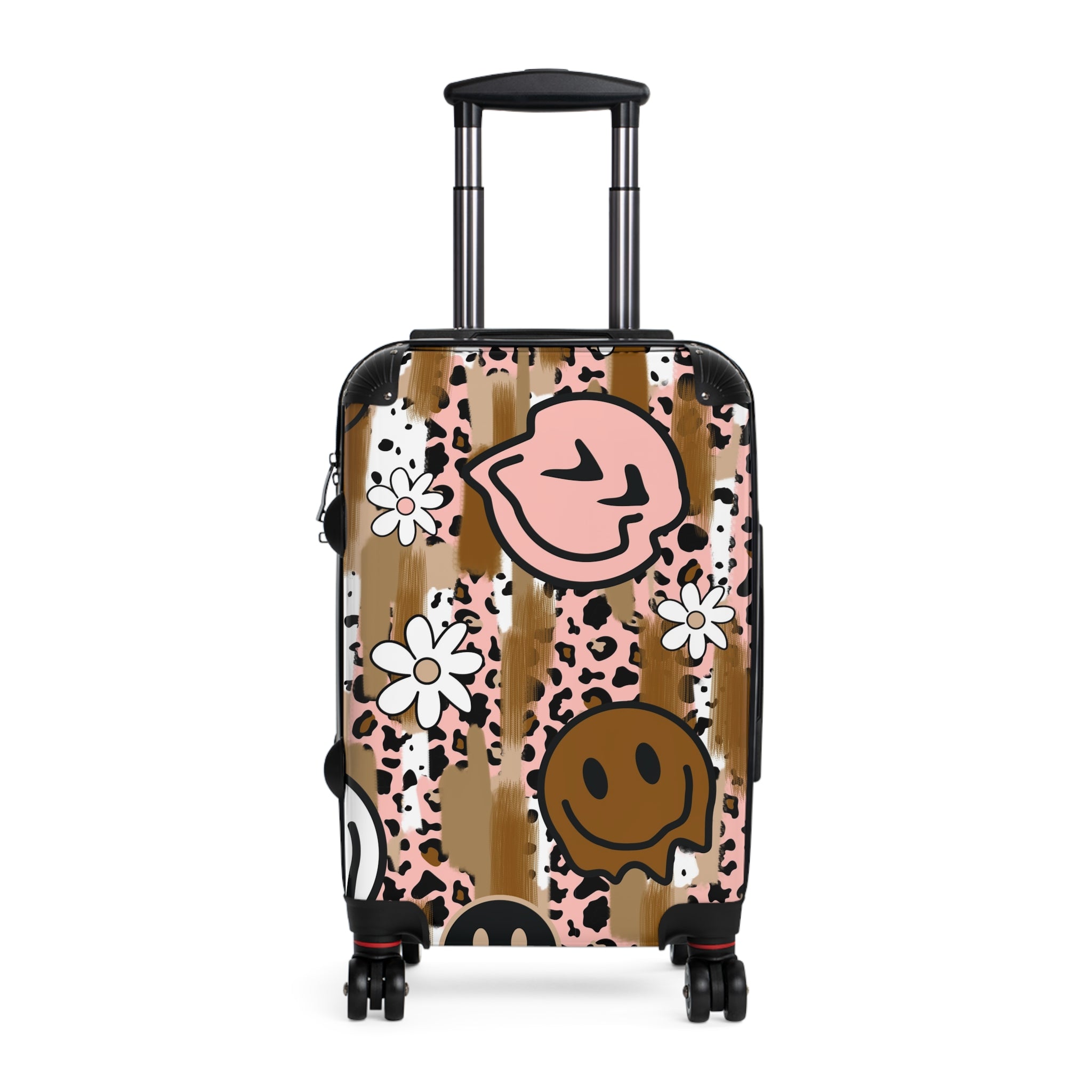 Sutfin Ghosts Pop Art Suitcase, Artsulli - Art is Long, Life is Short, Bags, Size, Small, Color, Black, , , 89572517590730442326