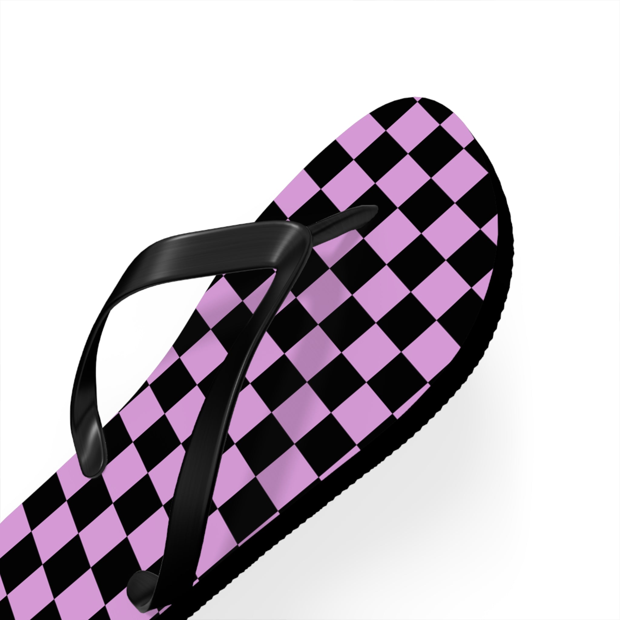 Pixel Punk Vision Flip Flops, Artsulli - Art is Long, Life is Short, Shoes, , , , , , , 