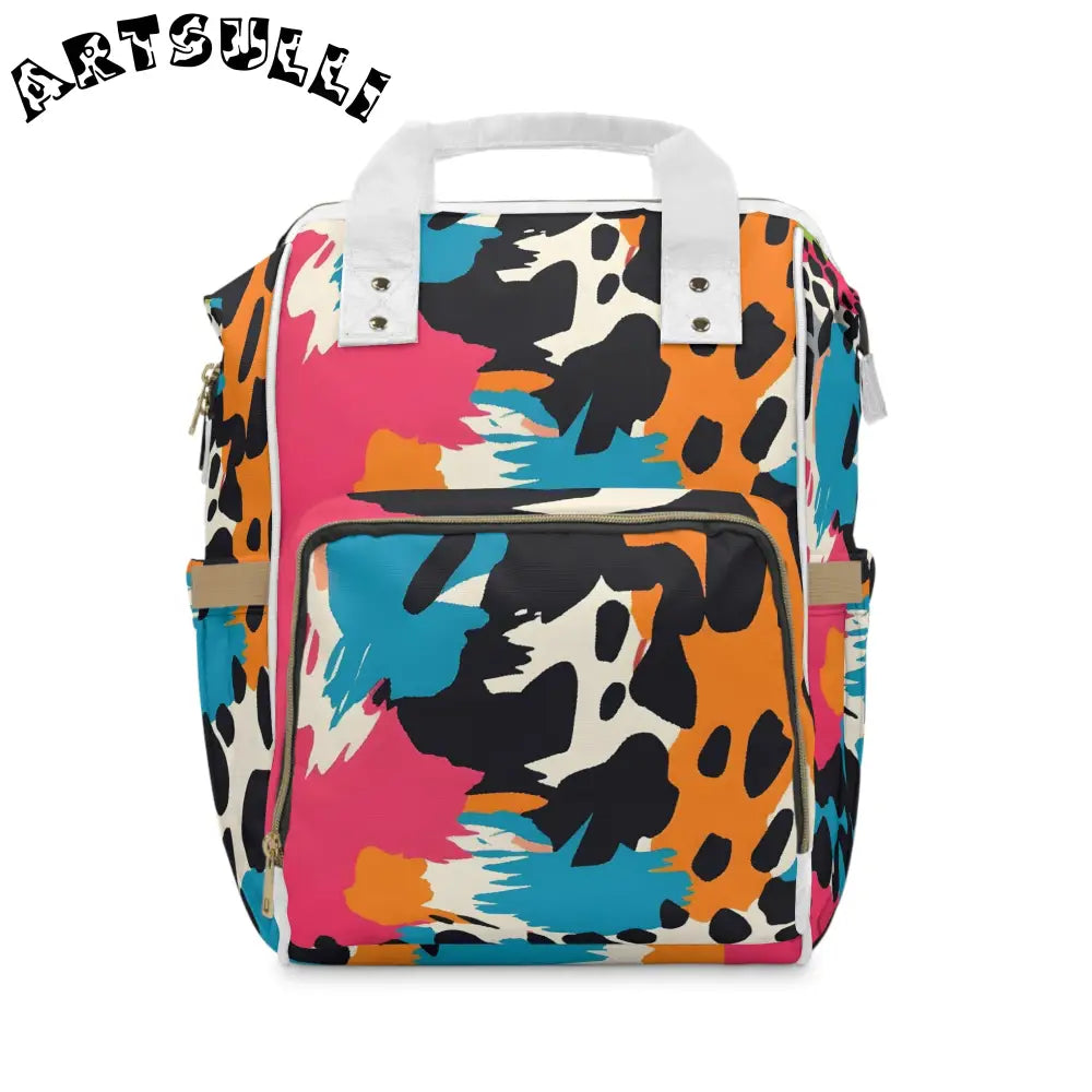 JAKKOUTTHEBXX Wild Brush Strokes x Animal Print Multi-Color