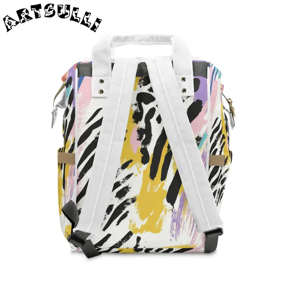 JAKKOUTTHEBXX Wild Zebra Stripes x Paint Brush Strokes Multi-Color