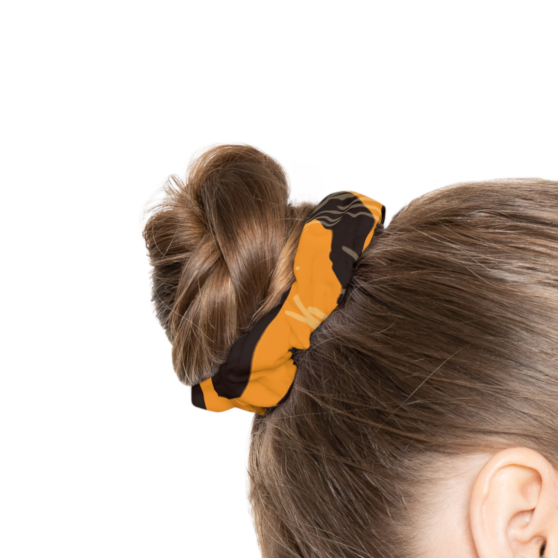 Tiger Scratches Orange & Black Scrunchie, Artsulli - Art is Long, Life is Short, Accessories, , , , , , , 
