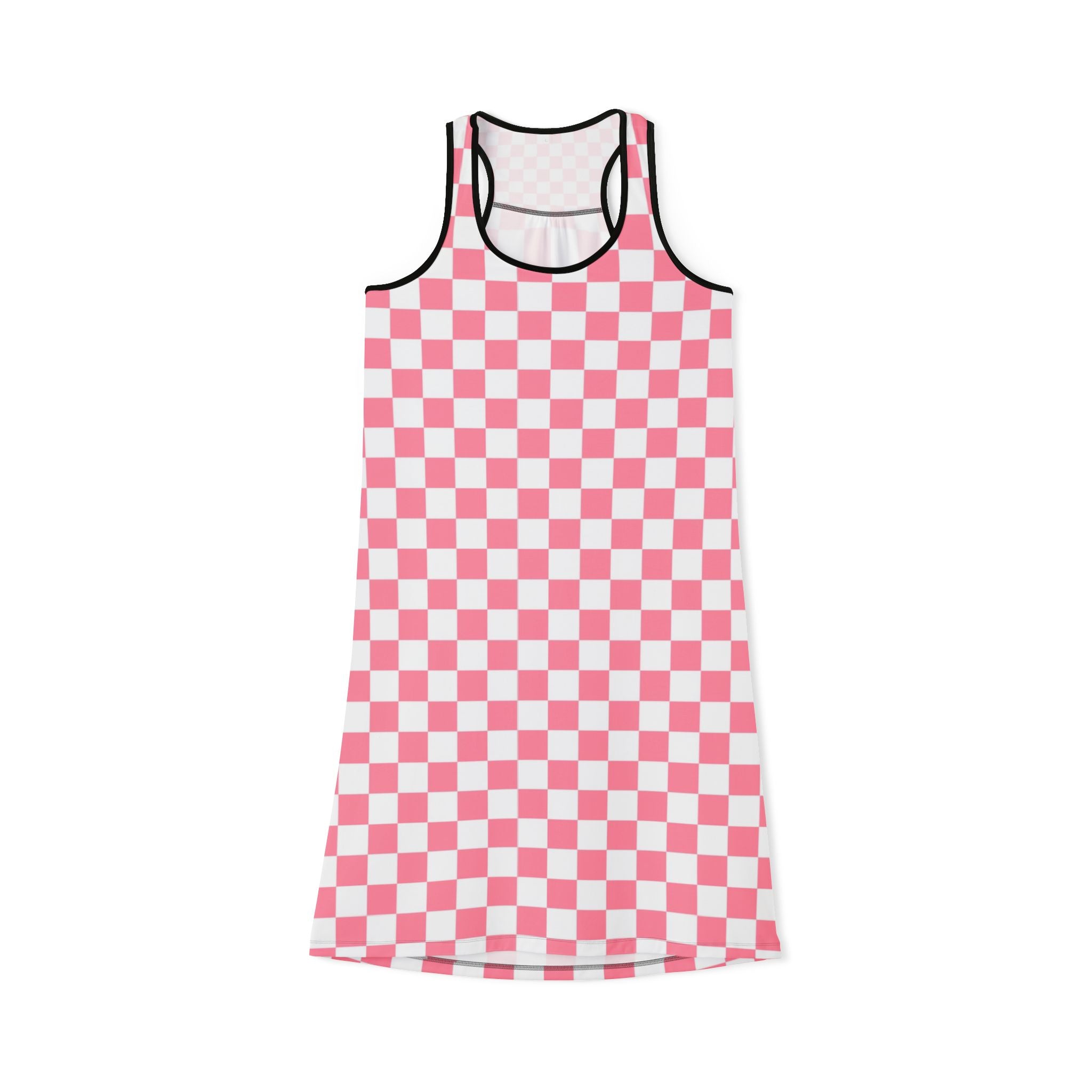 Brigandine Checkered Scene Women's Racerback Dress (AOP)