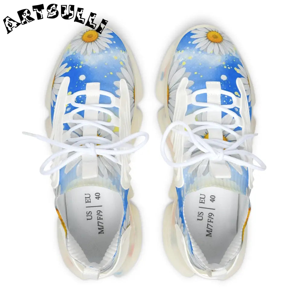 JAKKOUTTHEBXX Daisies Women’s Mesh Sneakers JAKKOUTTHEBXX Artsulli