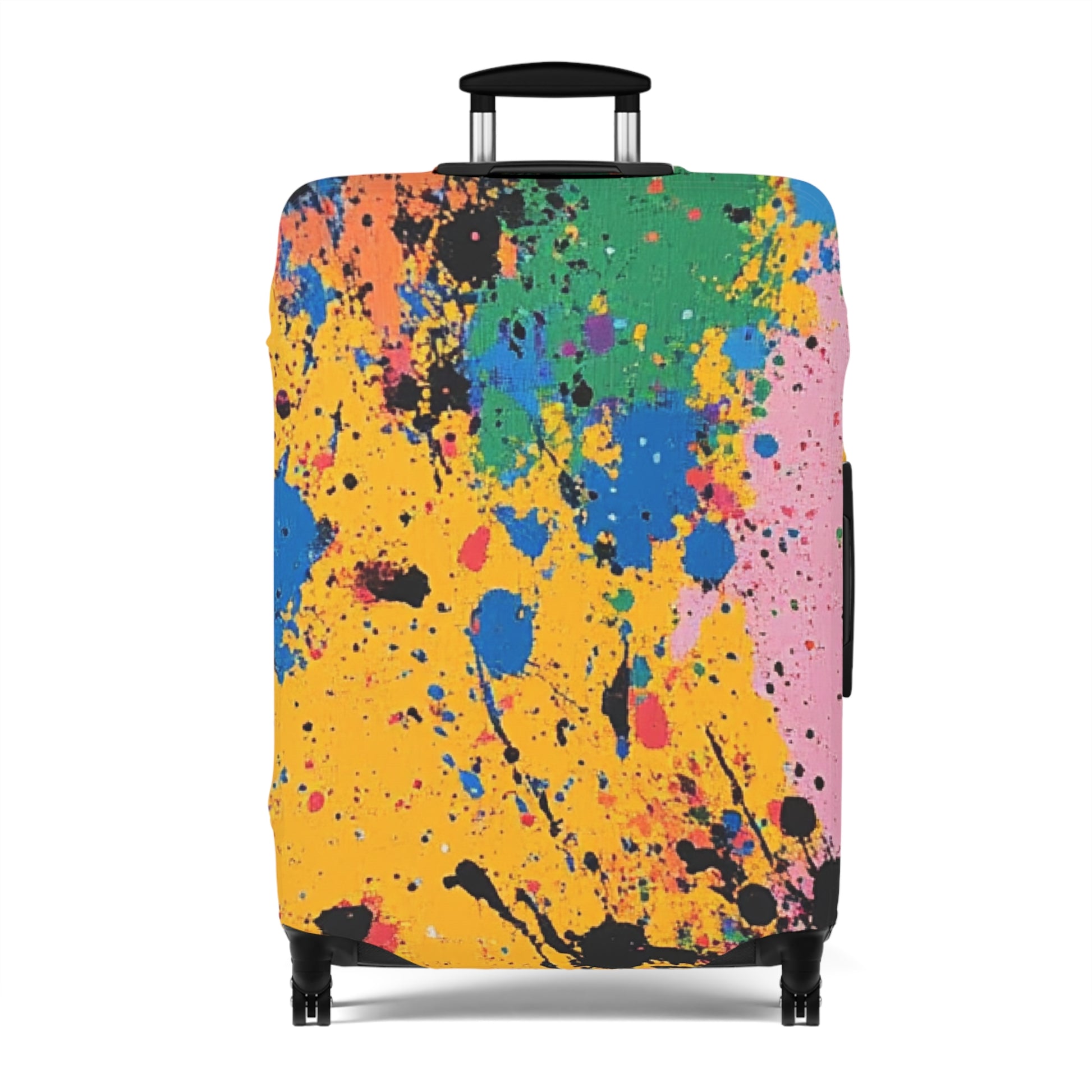The Colors Of Paint Splatter Luggage Cover, Artsulli - Art is Long, Life is Short, Accessories, Size, 28'' × 20'', , , , , 12507633947189