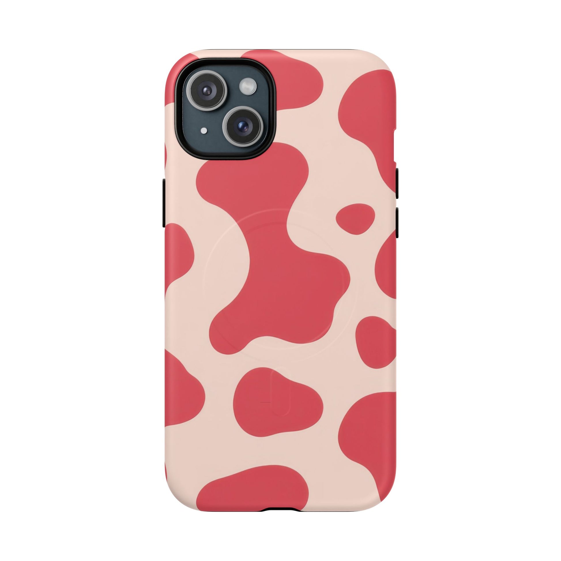 Red Jungle Cow Tough Magnetic Cases, Artsulli - Art is Long, Life is Short, Phone Case, Size, iPhone 15 Plus, Surface, Matte, , , 11223073051983423137
