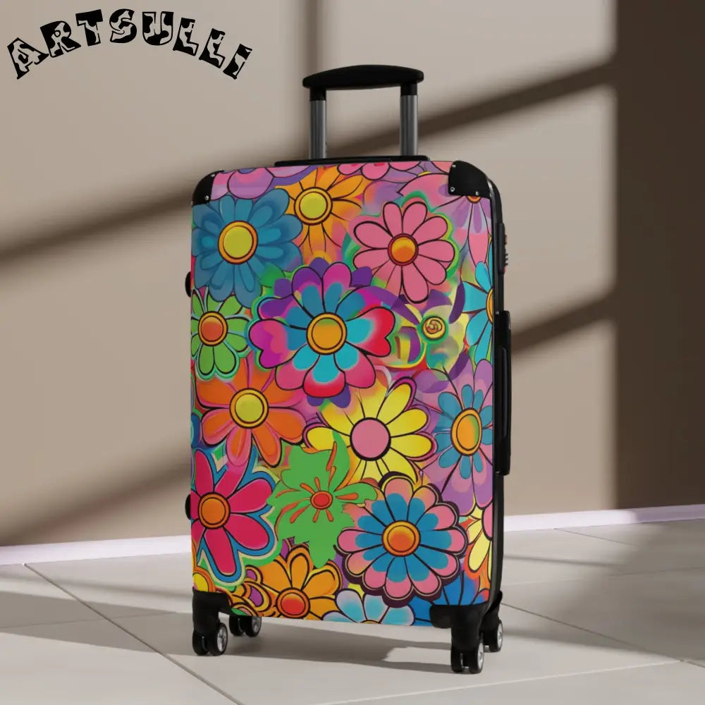 JAKKOUTTHEBXX Chromatic Daisy Dream Suitcase JAKKOUTTHEBXX Artsulli