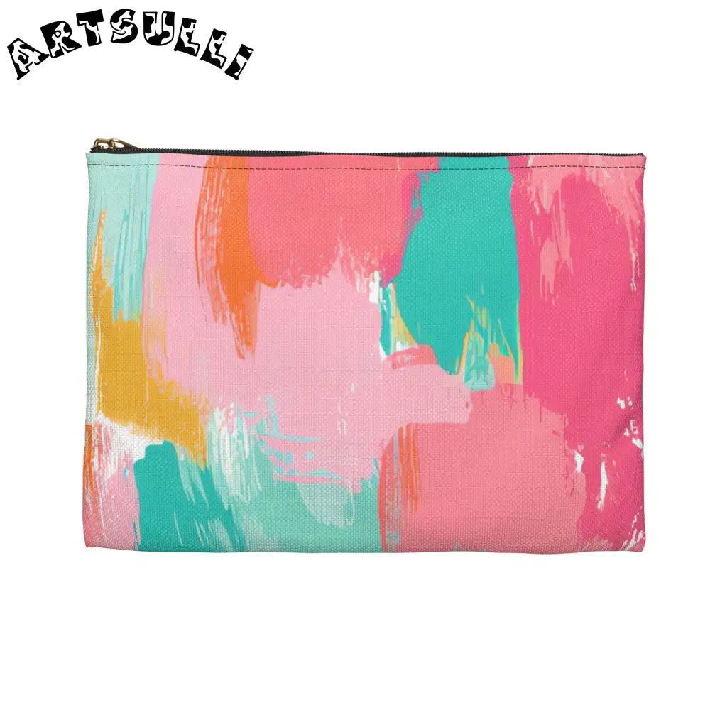 JAKKOUTTHEBXX Preppy Pixel Bloom Accessory Pouch JAKKOUTTHEBXX