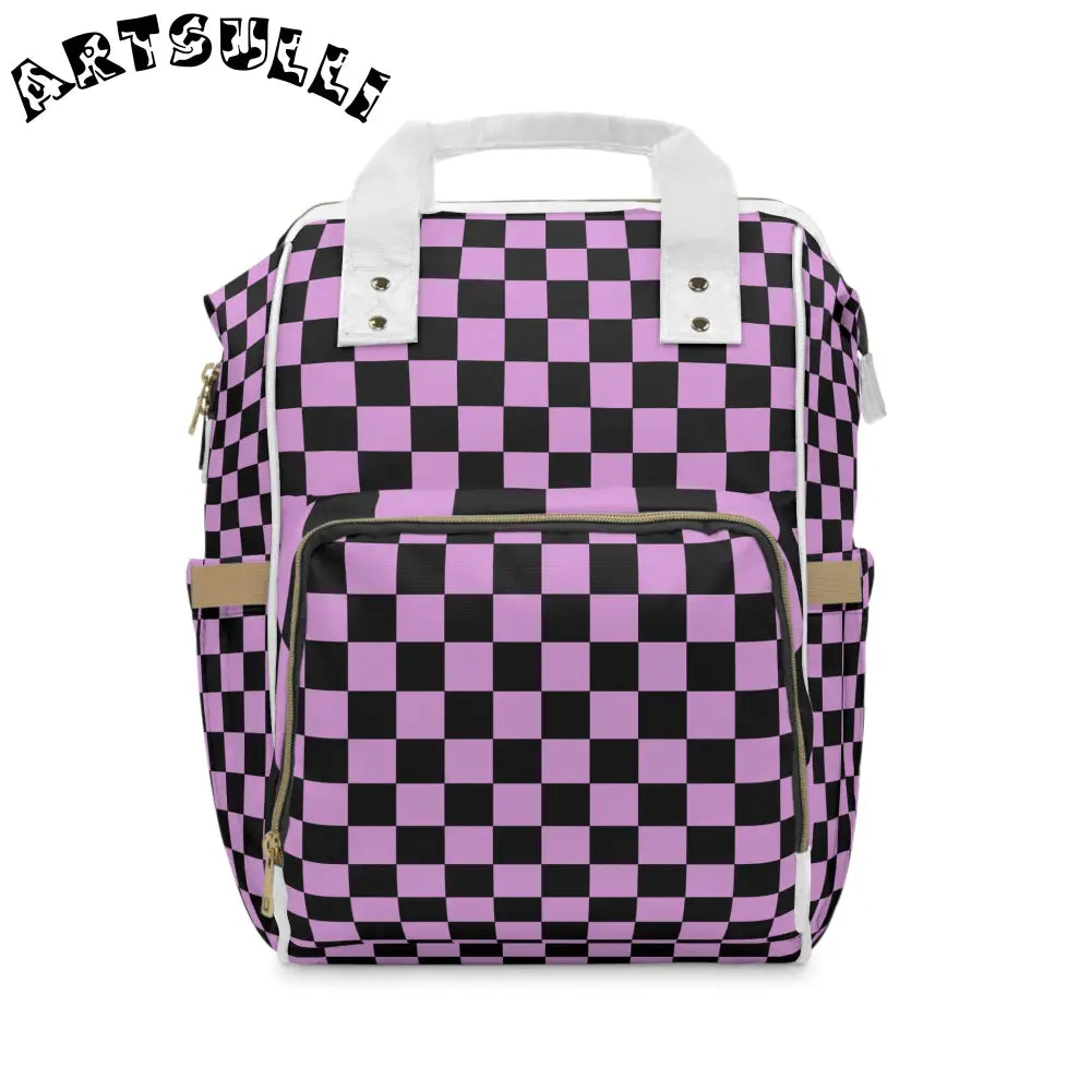 JAKKOUTTHEBXX Pixel Punk Vision Multifunctional Diaper Backpack
