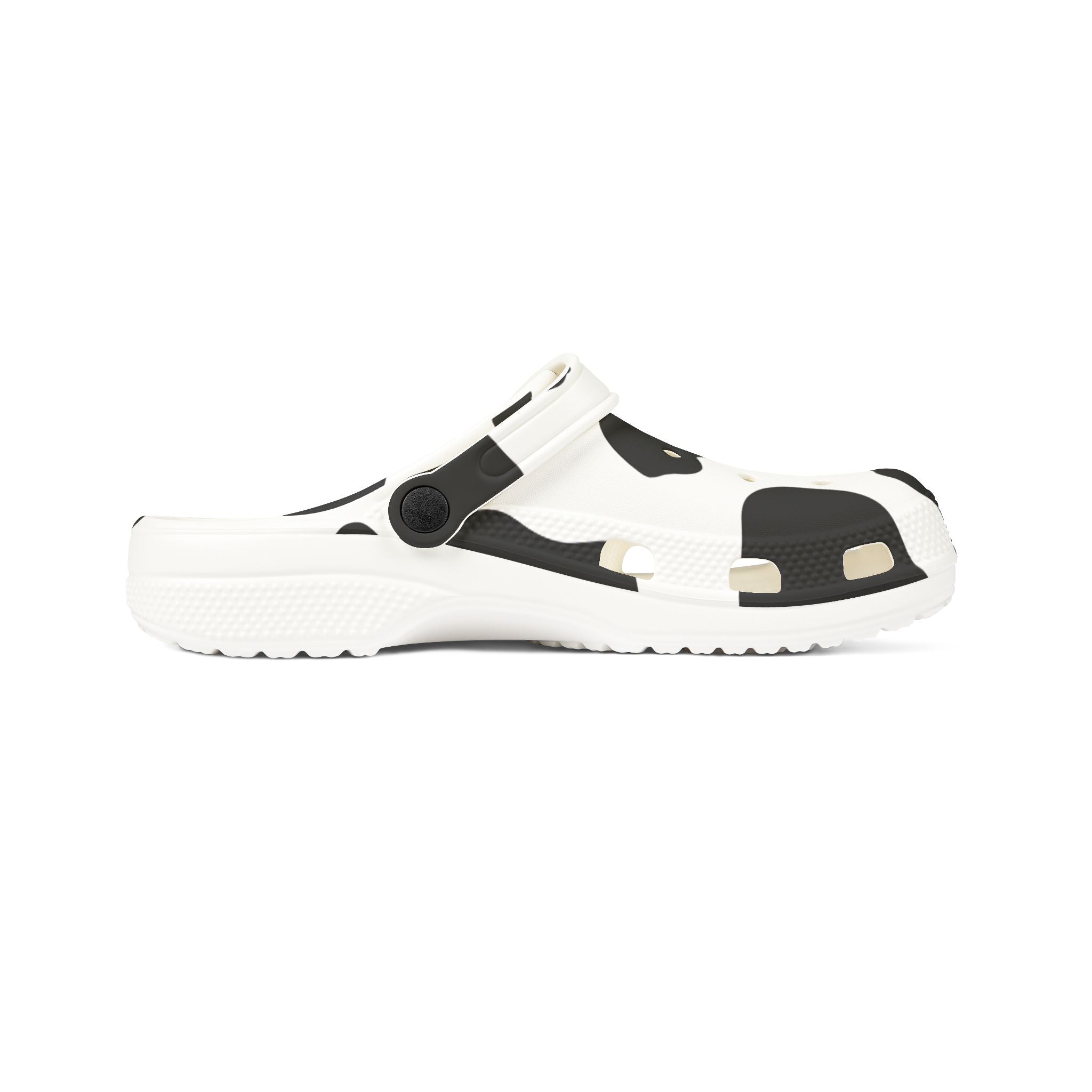Cow Print Focus EVA Foam Rubber Shoes (AOP)