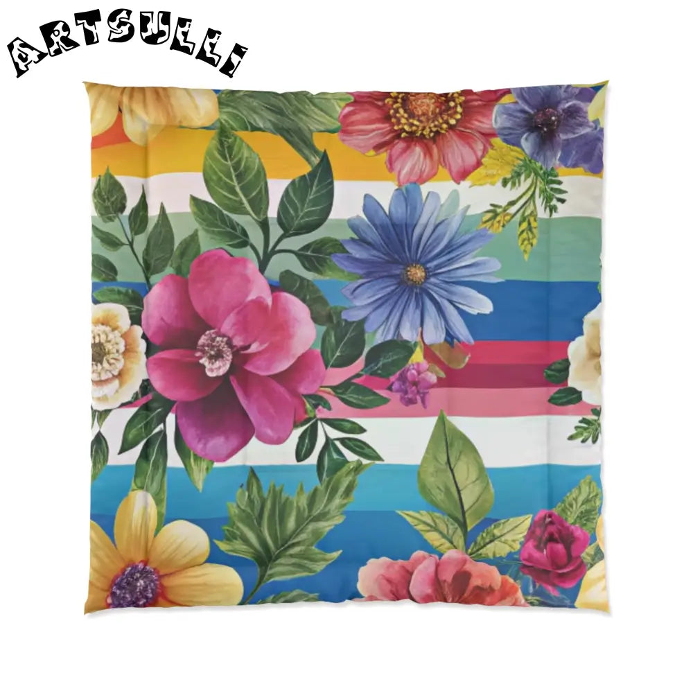 JAKKOUTTHEBXX Cozy Floral Pattern Blanket 2025