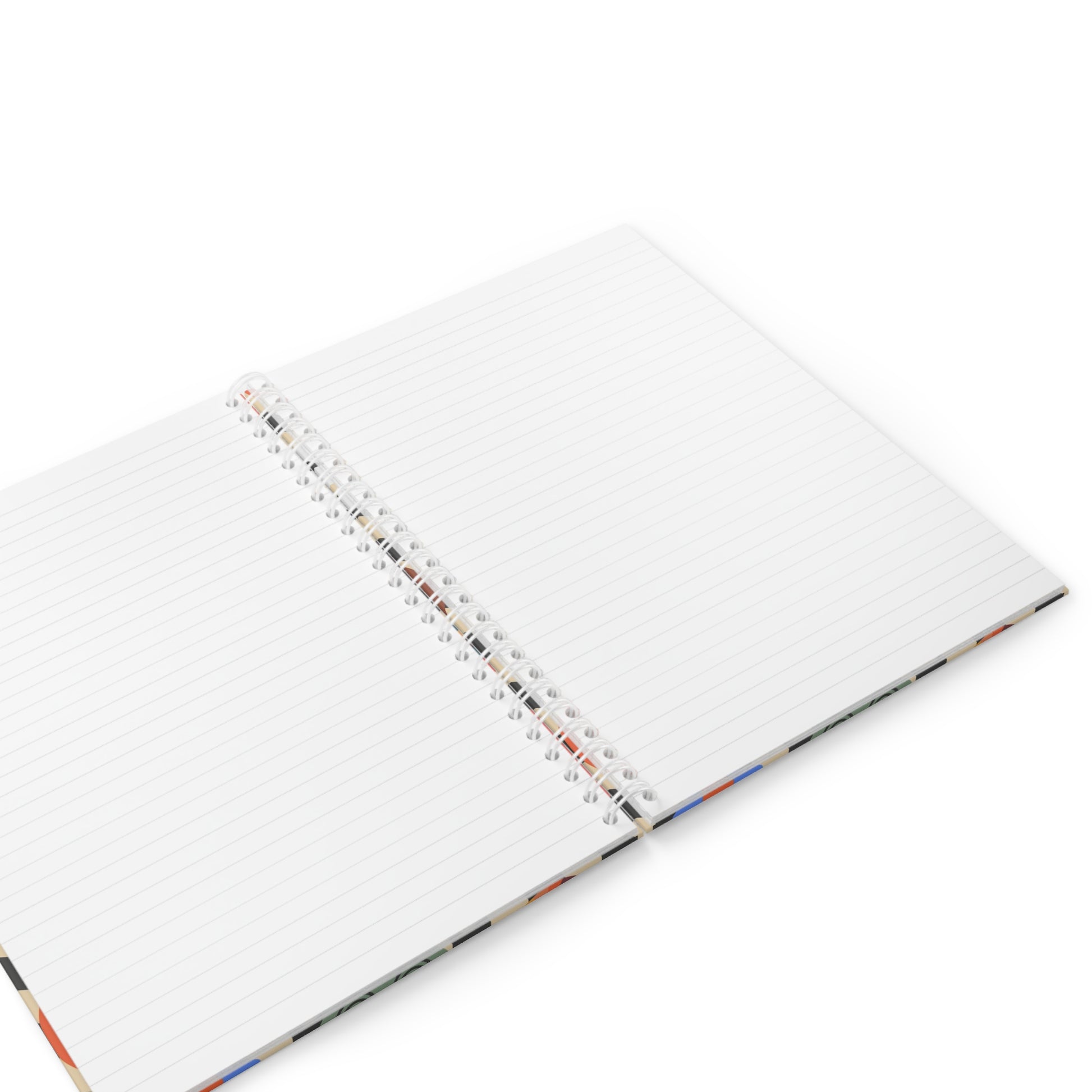 Trippy x Wavy Checkerboard x Smiley Face x Rainbow x Flowers Multi-Color Spiral Notebook, Artsulli - Art is Long, Life is Short, Paper products, , , , , , , 