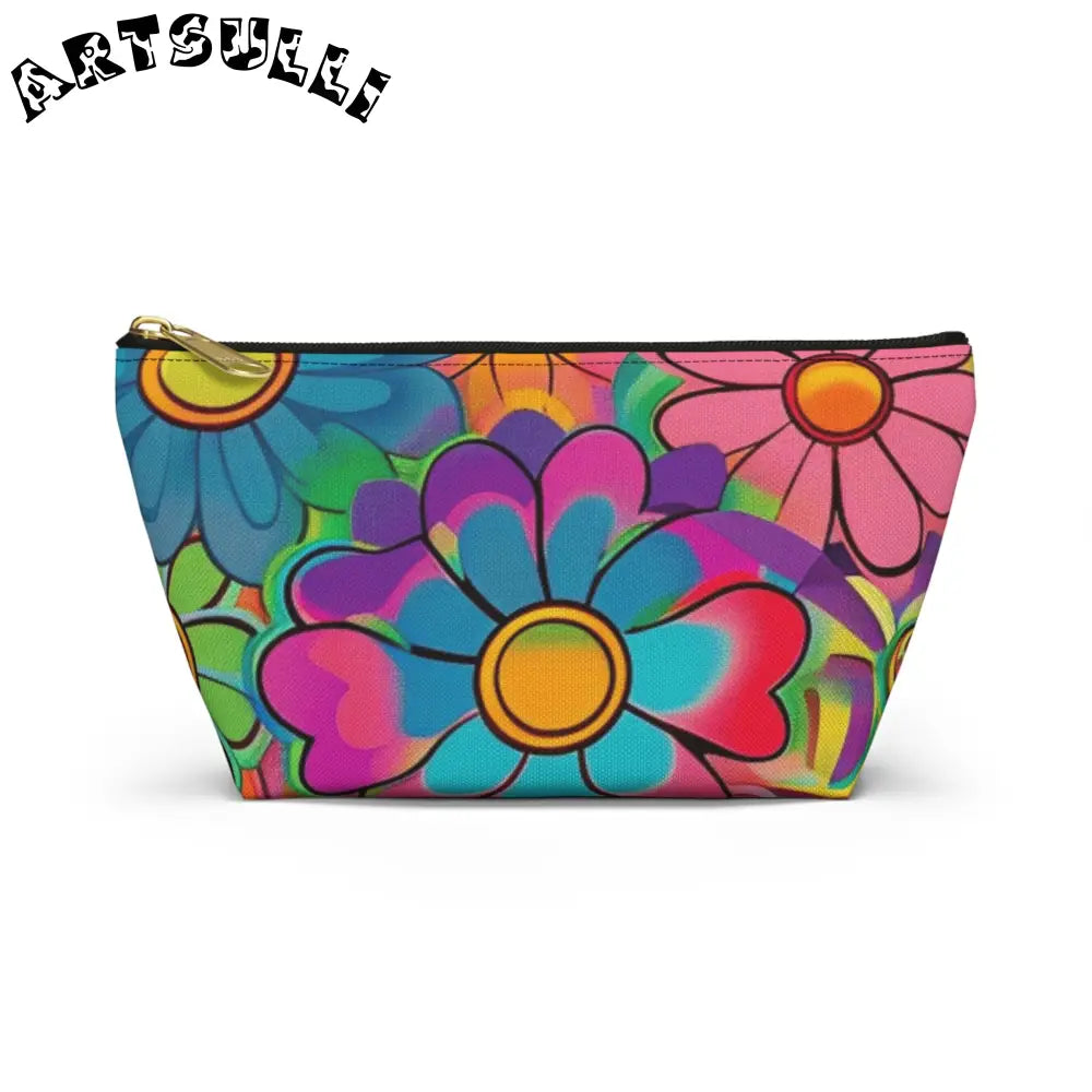 JAKKOUTTHEBXX Chromatic Daisy Dream Accessory Pouch w T-bottom