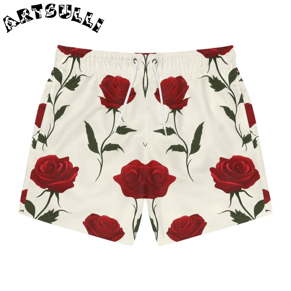 JAKKOUTTHEBXX Roses Swim Trunks (AOP) JAKKOUTTHEBXX Artsulli - Art