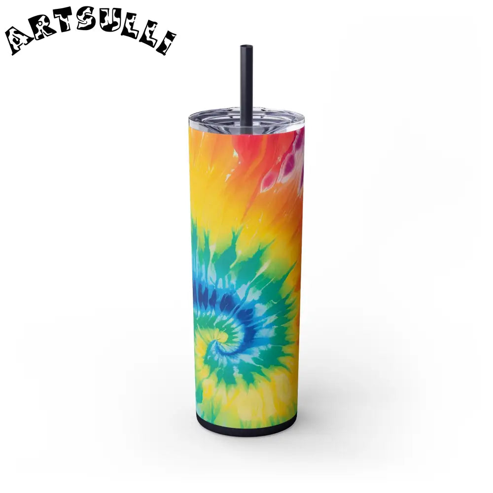 JAKKOUTTHEBXX Colorful Tie-Dye Insulated Tumbler 2025