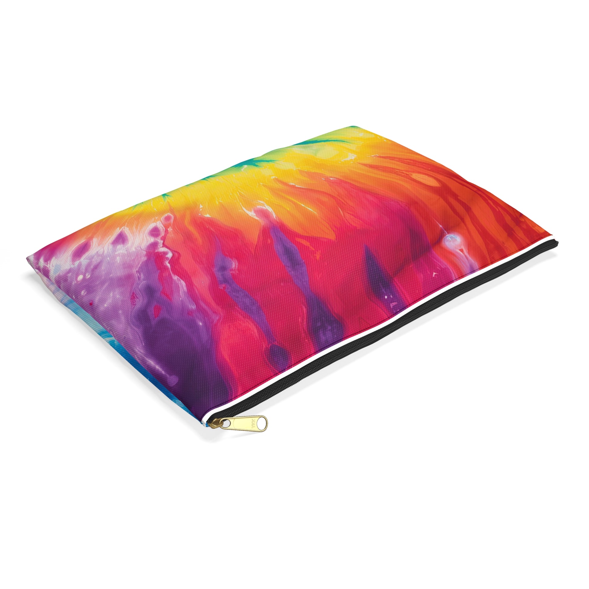 Tie Dye Accessory Pouch, Artsulli - Art is Long, Life is Short, Bags, , , , , , , 