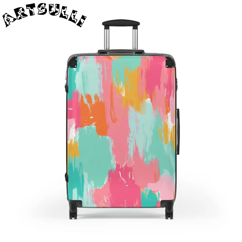 JAKKOUTTHEBXX Preppy Pixel Bloom Suitcase JAKKOUTTHEBXX Artsulli