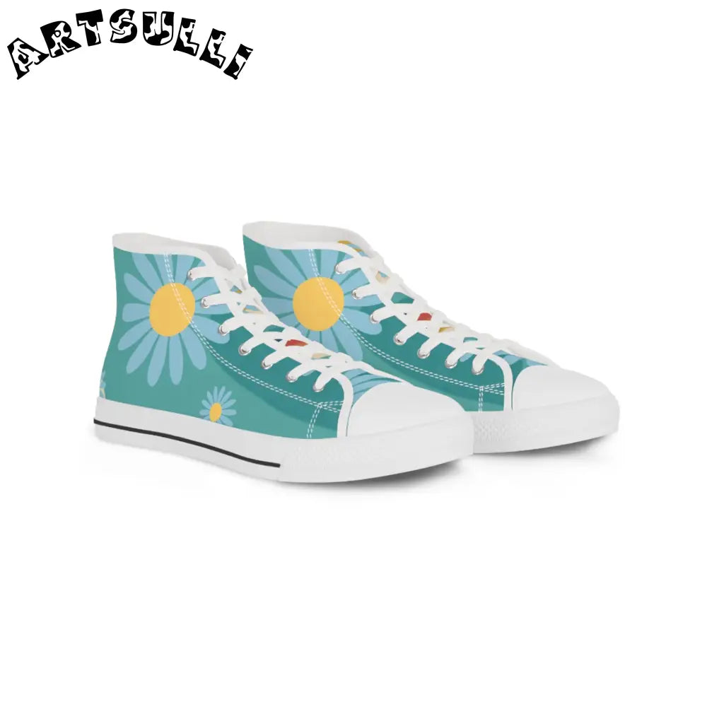 JAKKOUTTHEBXX Psychedelic Floral Hills Multi-Color Men’s High Top