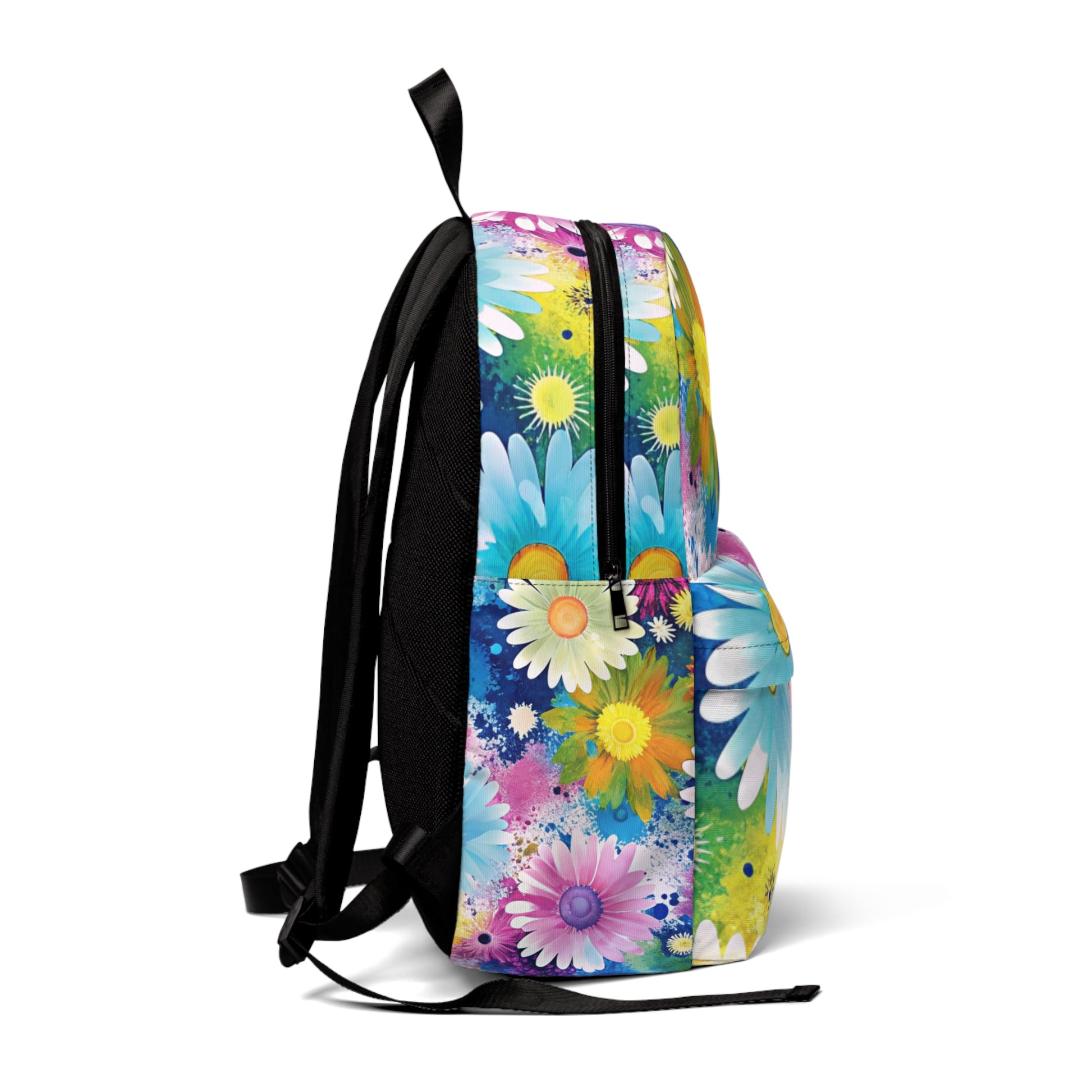 Magical Flower Explosion Multi-Color Unisex Classic Backpack, Artsulli - Art is Long, Life is Short, Bags, , , , , , , 