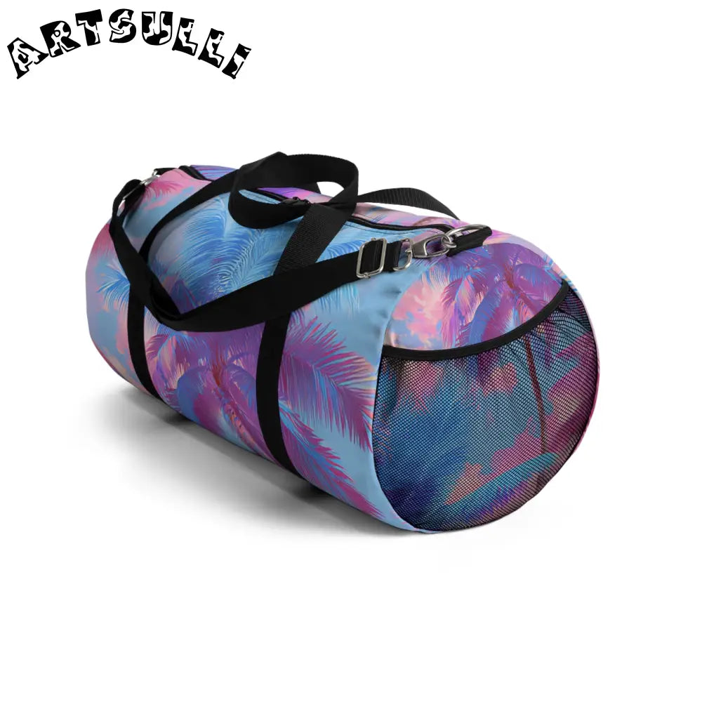 JAKKOUTTHEBXX Ethereal Pastel Palms Duffel Bag JAKKOUTTHEBXX