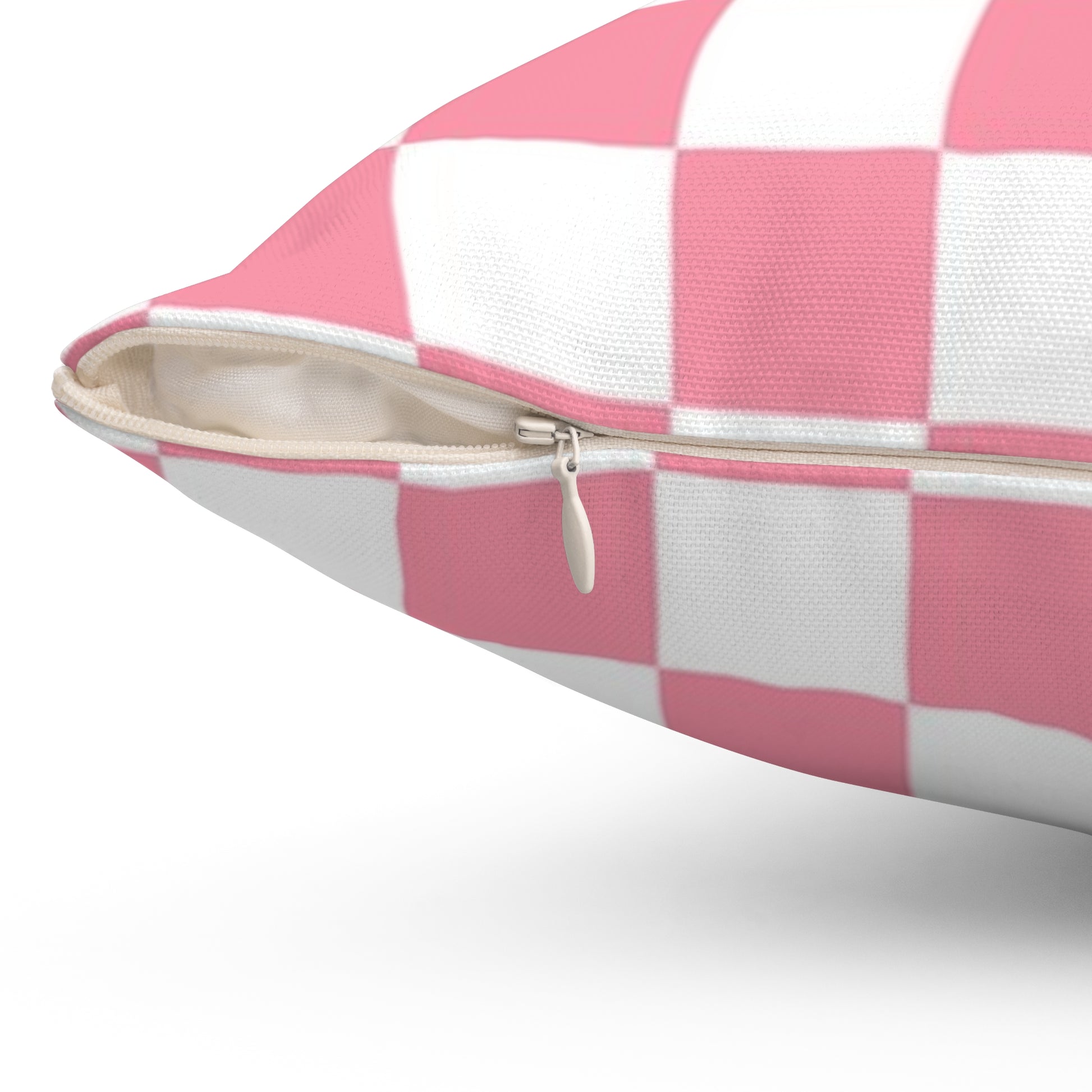 Brigandine Checkered Scene Spun Polyester Square Pillow, Artsulli - Art is Long, Life is Short, Home Decor, , , , , , , 