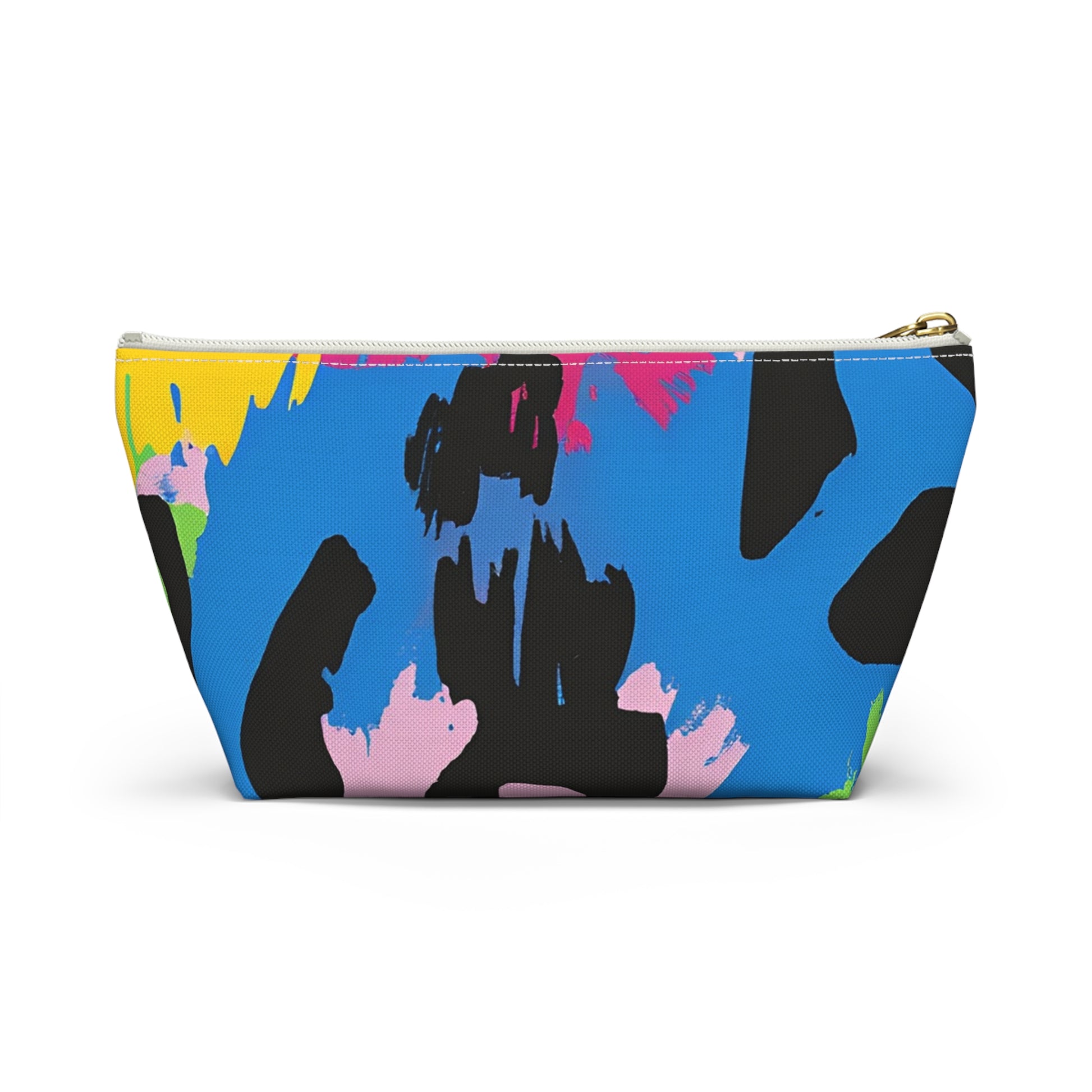 90s Neon Accessory Pouch w T-bottom, Artsulli - Art is Long, Life is Short, Bags, , , , , , , 