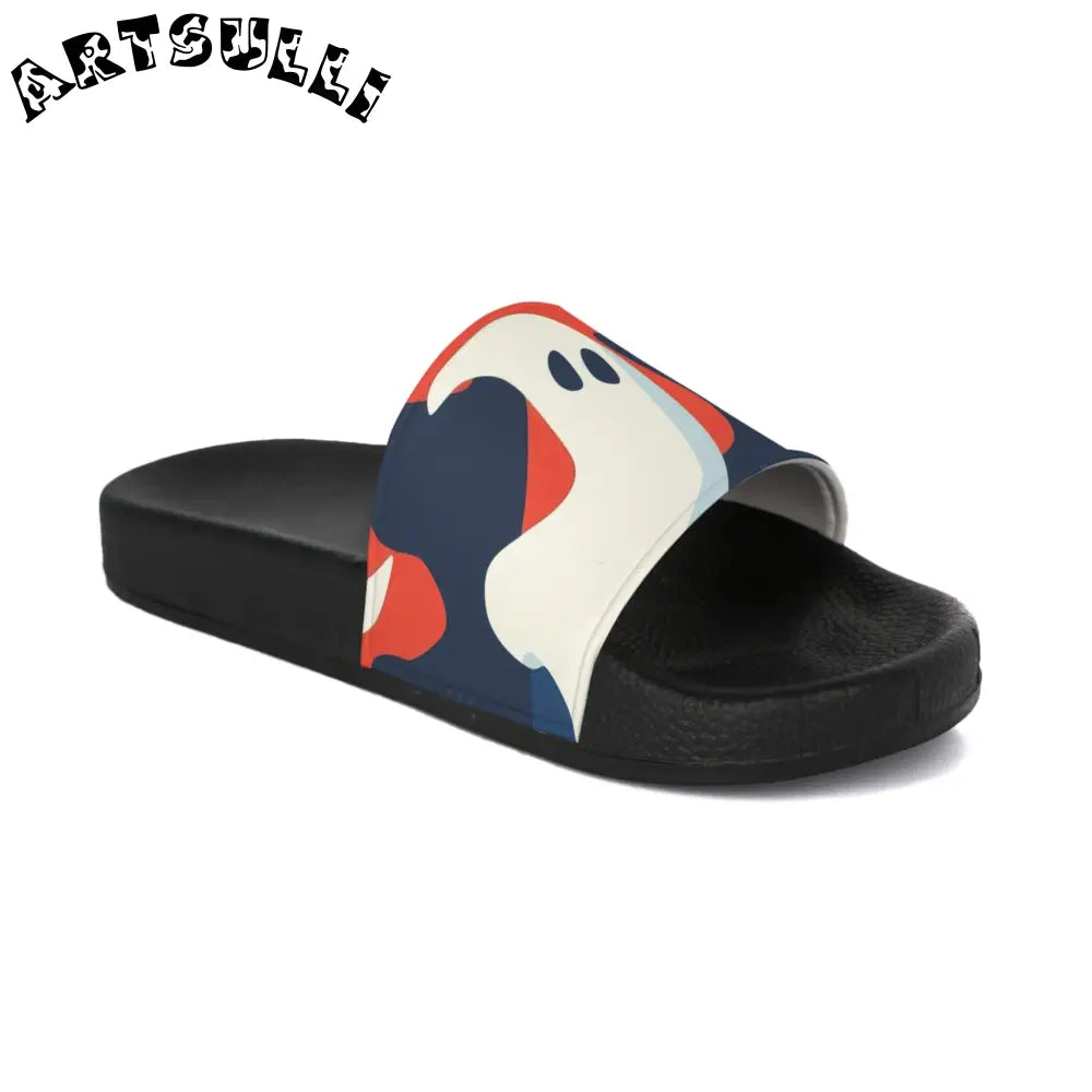 JAKKOUTTHEBXX Camo Ghosts Men’s Slide Sandals JAKKOUTTHEBXX Artsulli