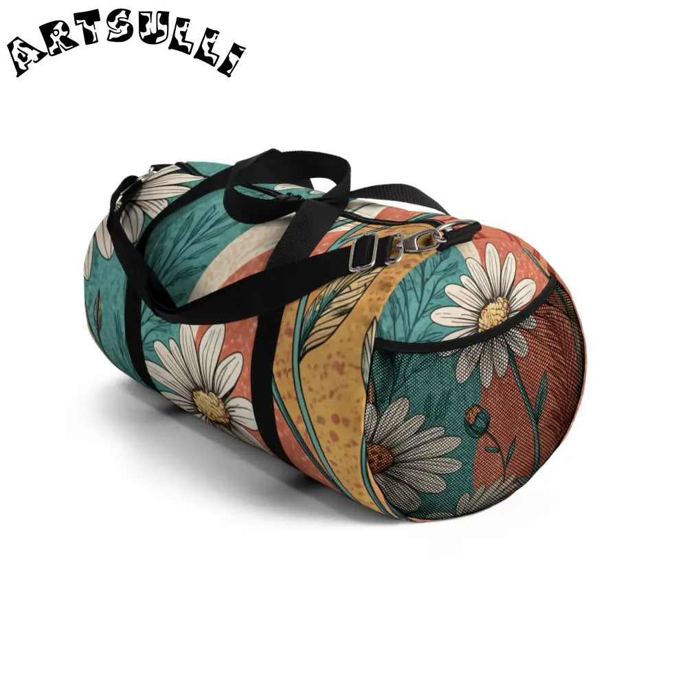 JAKKOUTTHEBXX Retro Daisy Dream Duffel Bag JAKKOUTTHEBXX Artsulli
