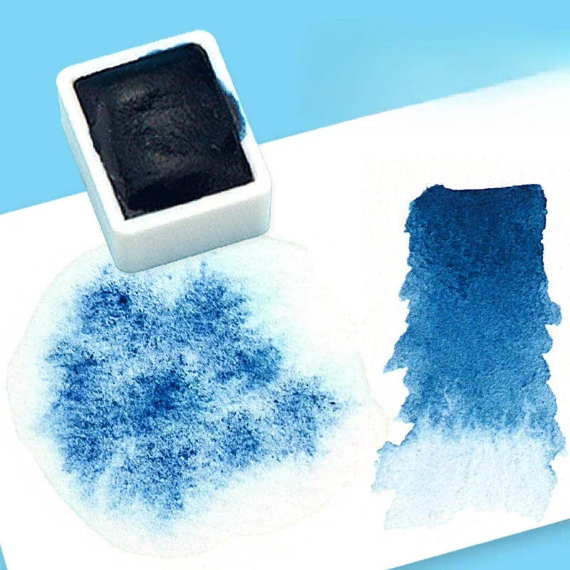 Buy The Best By Artsulli - Art is Long Life Short - 15ml Super Vision Layered Color Solid Watercolor Paint Tools Students Illustration