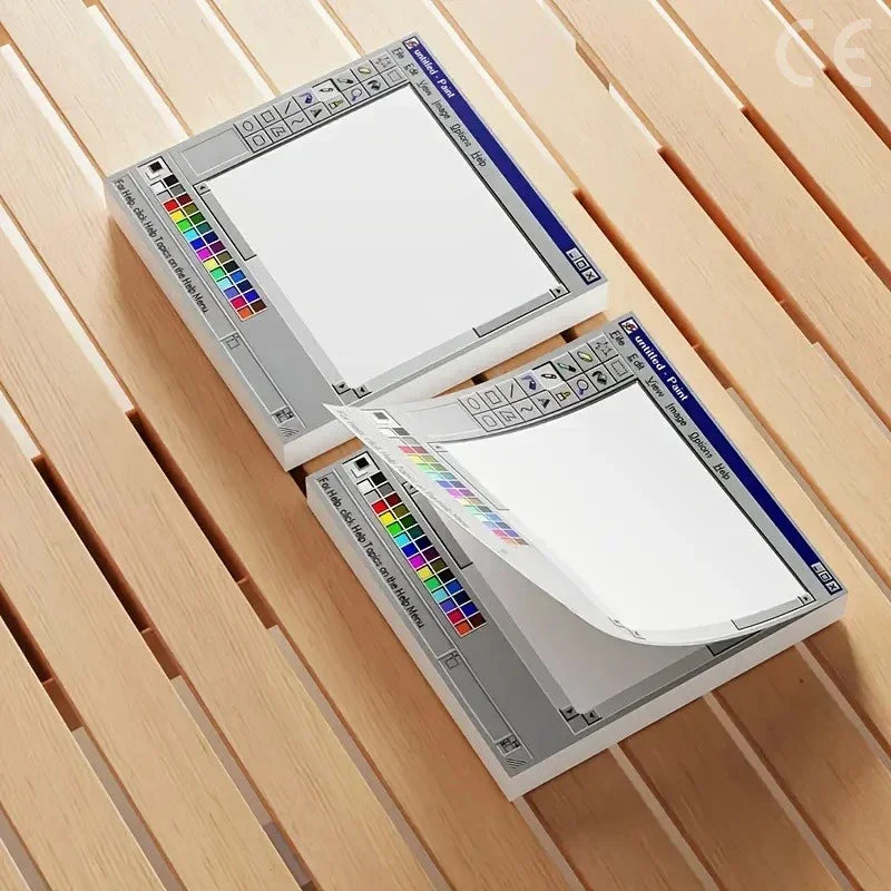 Buy The Best By Artsulli - Art is Long Life Short - Vintage Retro Computer Drawing Board Notepad-50/100 Sheets Square Paper for Creative