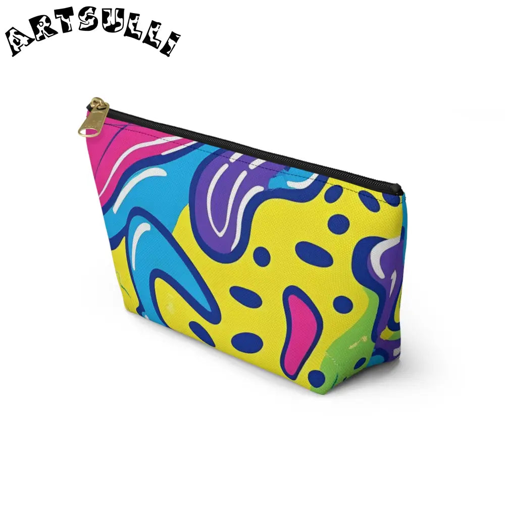 JAKKOUTTHEBXX Colorful Abstract T-Bottom Pouch 2025