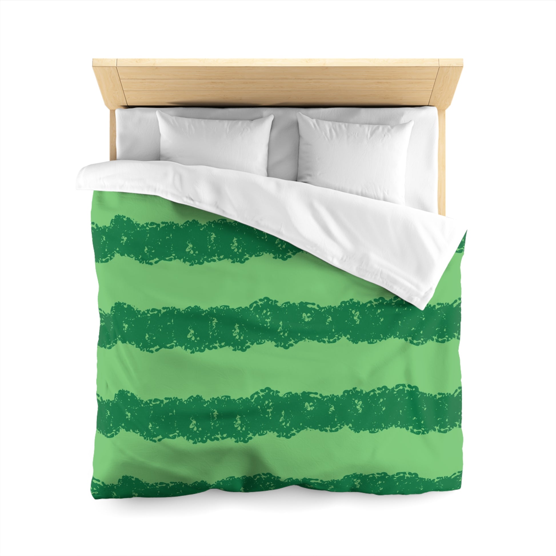 Watermelon Green Microfiber Duvet Cover, Artsulli - Art is Long, Life is Short, Home Decor, , , , , , , 