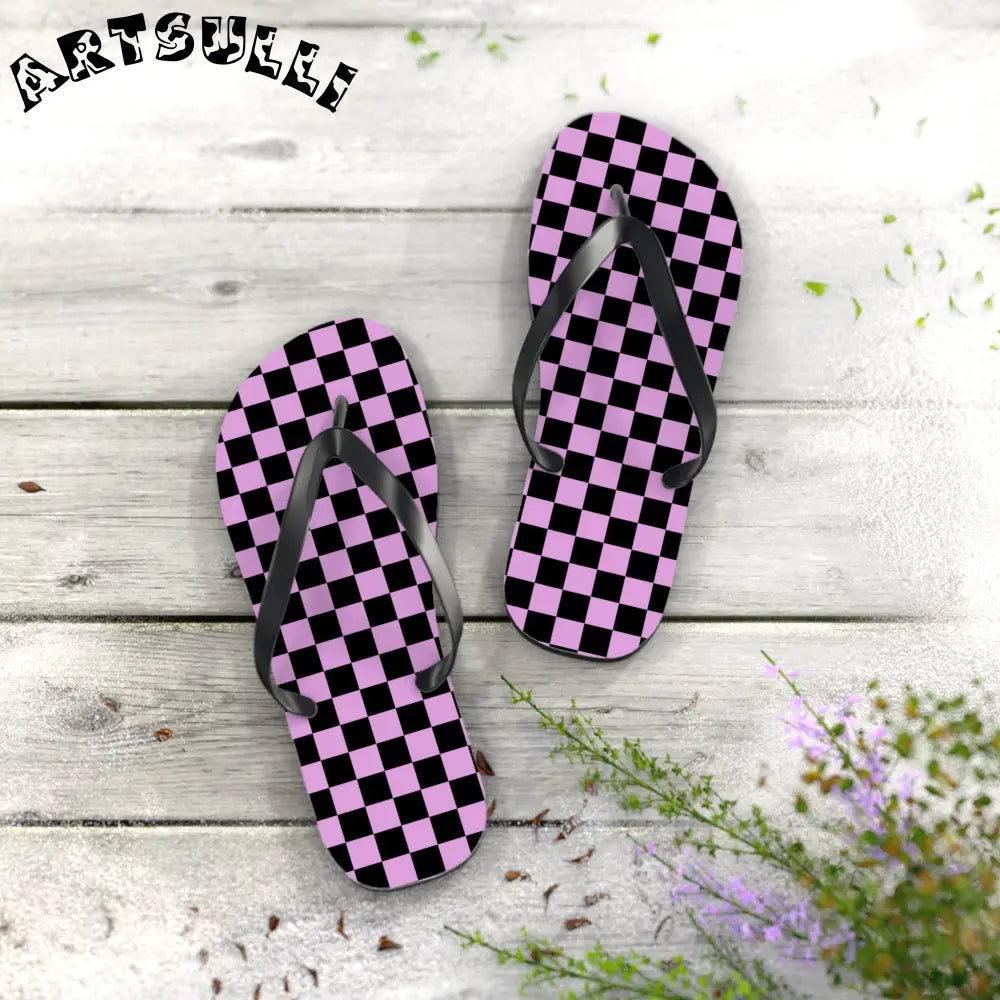JAKKOUTTHEBXX Pixel Punk Vision Flip Flops JAKKOUTTHEBXX Artsulli