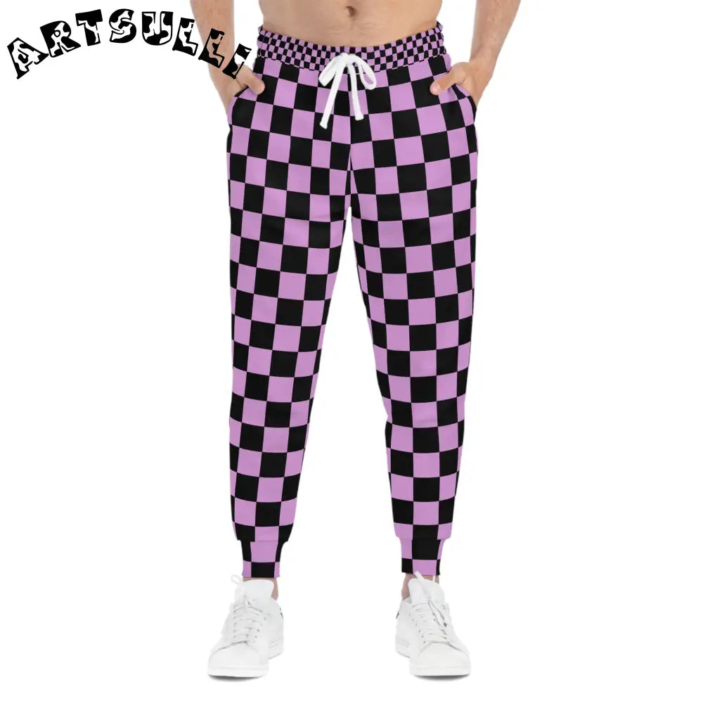 JAKKOUTTHEBXX Pixel Punk Vision Athletic Joggers (AOP) JAKKOUTTHEBXX