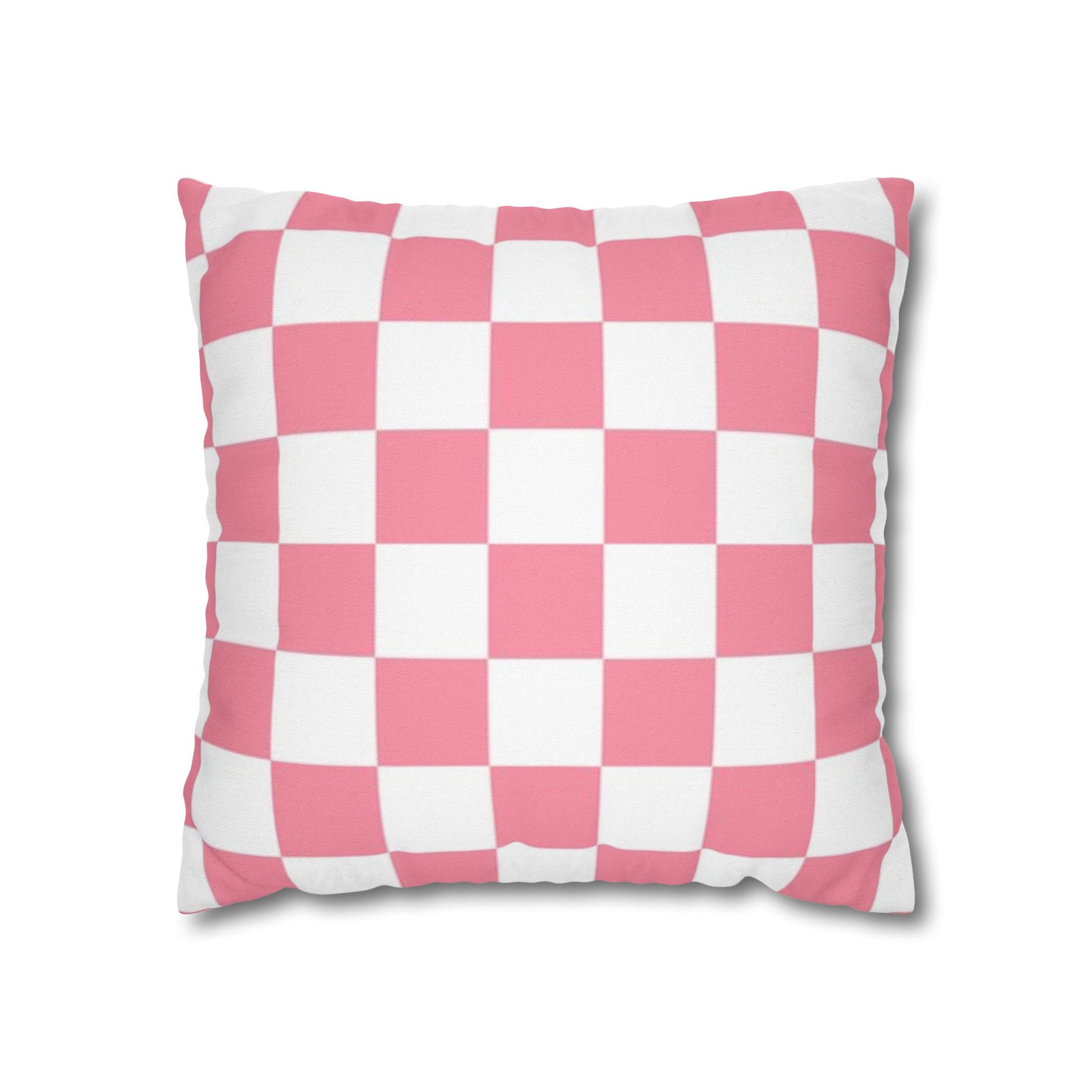 Brigandine Checkered Scene Spun Polyester Square Pillowcase, Artsulli - Art is Long, Life is Short, Home Decor, Size, 16" × 16", , , , , 72255949602413723383